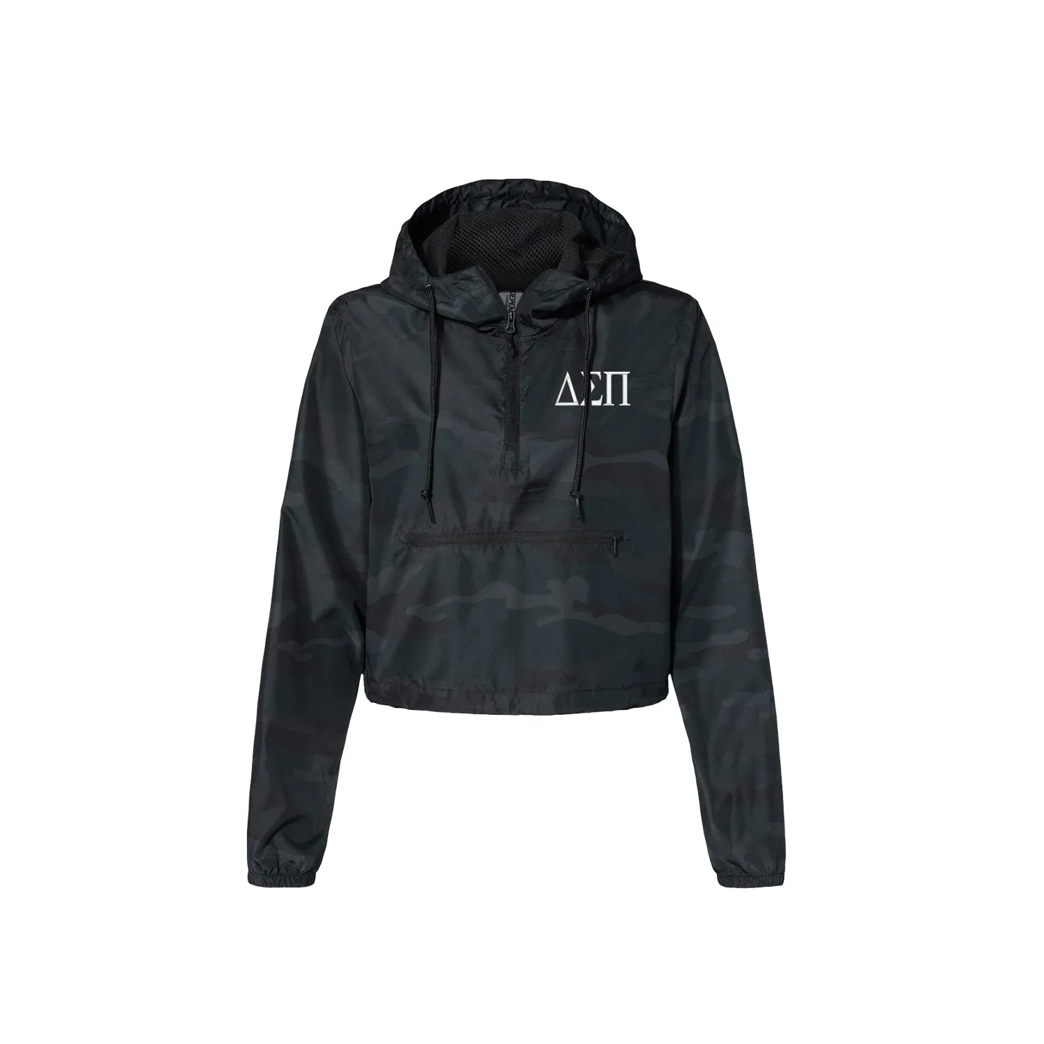 Delta Sigma Pi Crop Windbreaker
