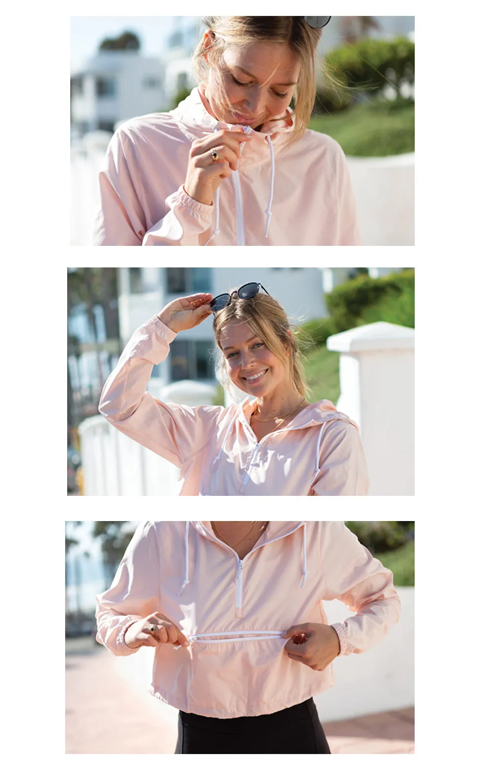 Delta Sigma Pi Crop Windbreaker