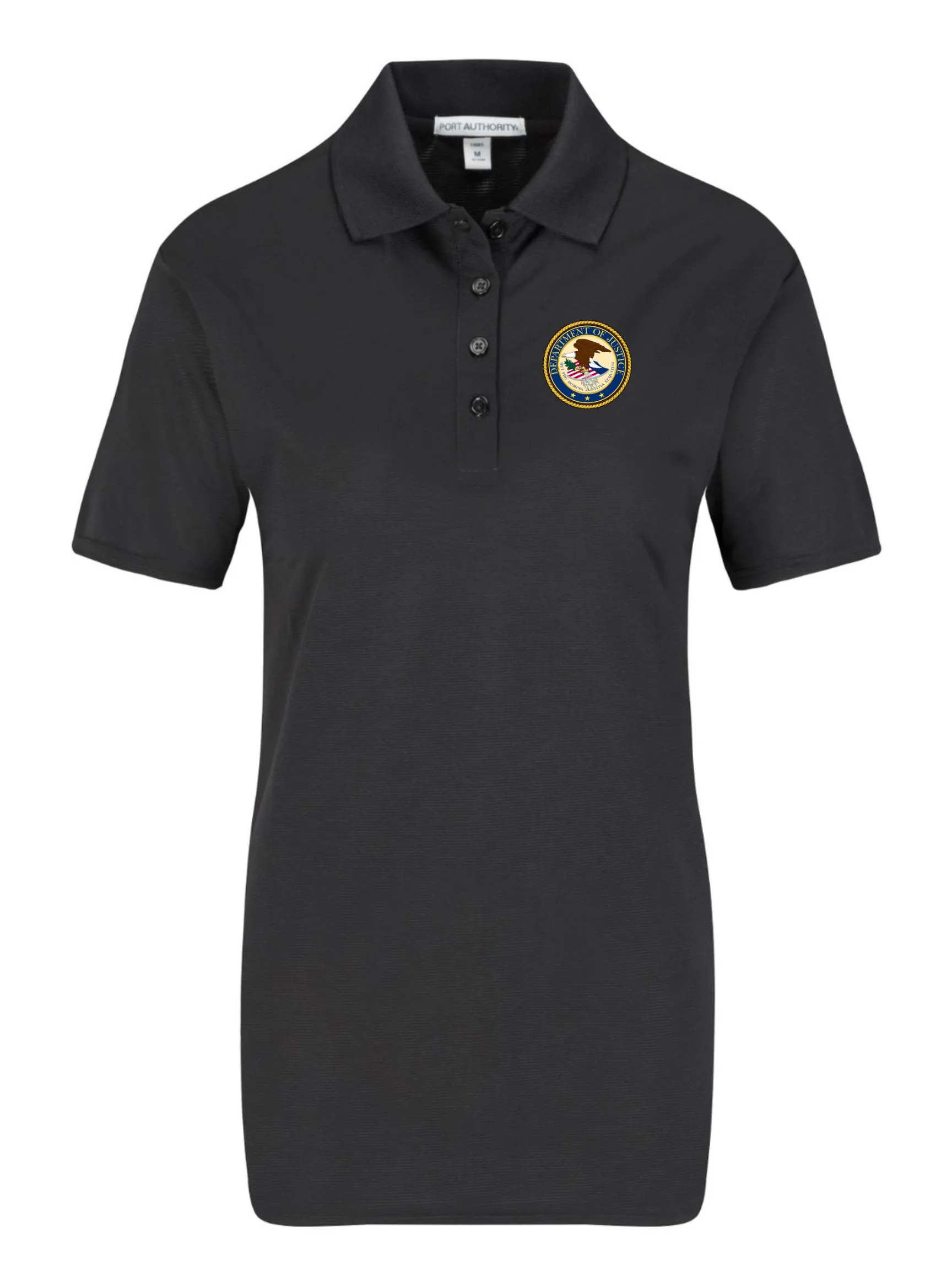 Department of Justice Polo Shirt - Women's Short Sleeve