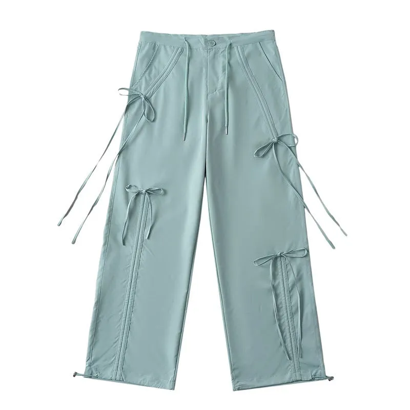 Design drawstring cargo pants-D422 | Inspanda