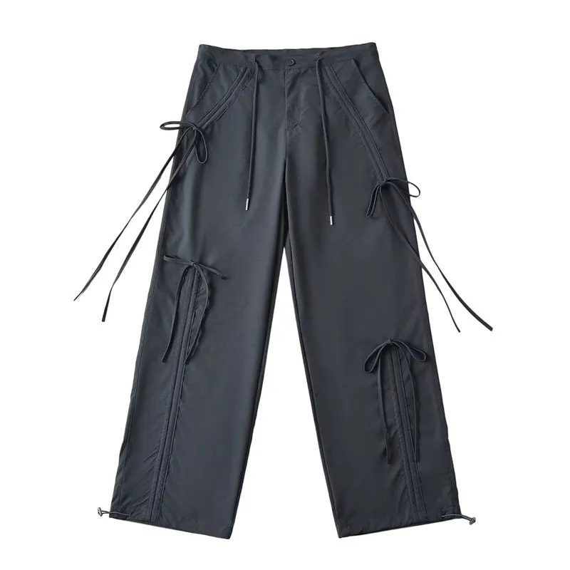 Design drawstring cargo pants-D422 | Inspanda