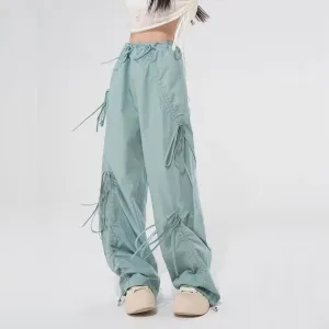 Design drawstring cargo pants-D422 | Inspanda