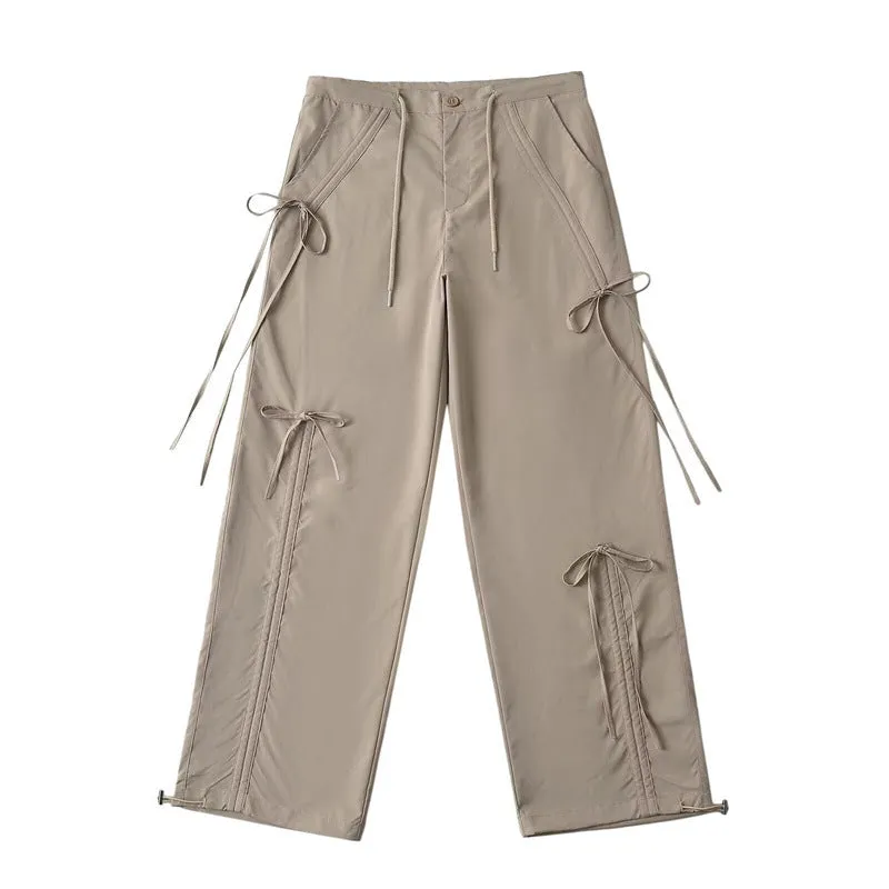 Design drawstring cargo pants-D422 | Inspanda