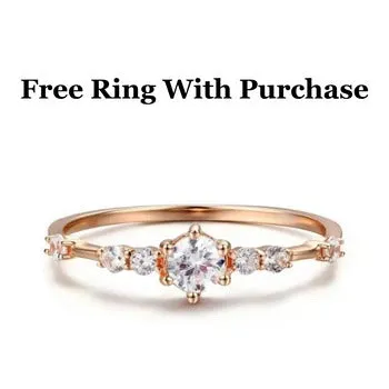 Diamond and Aquamarine Bypass Ring