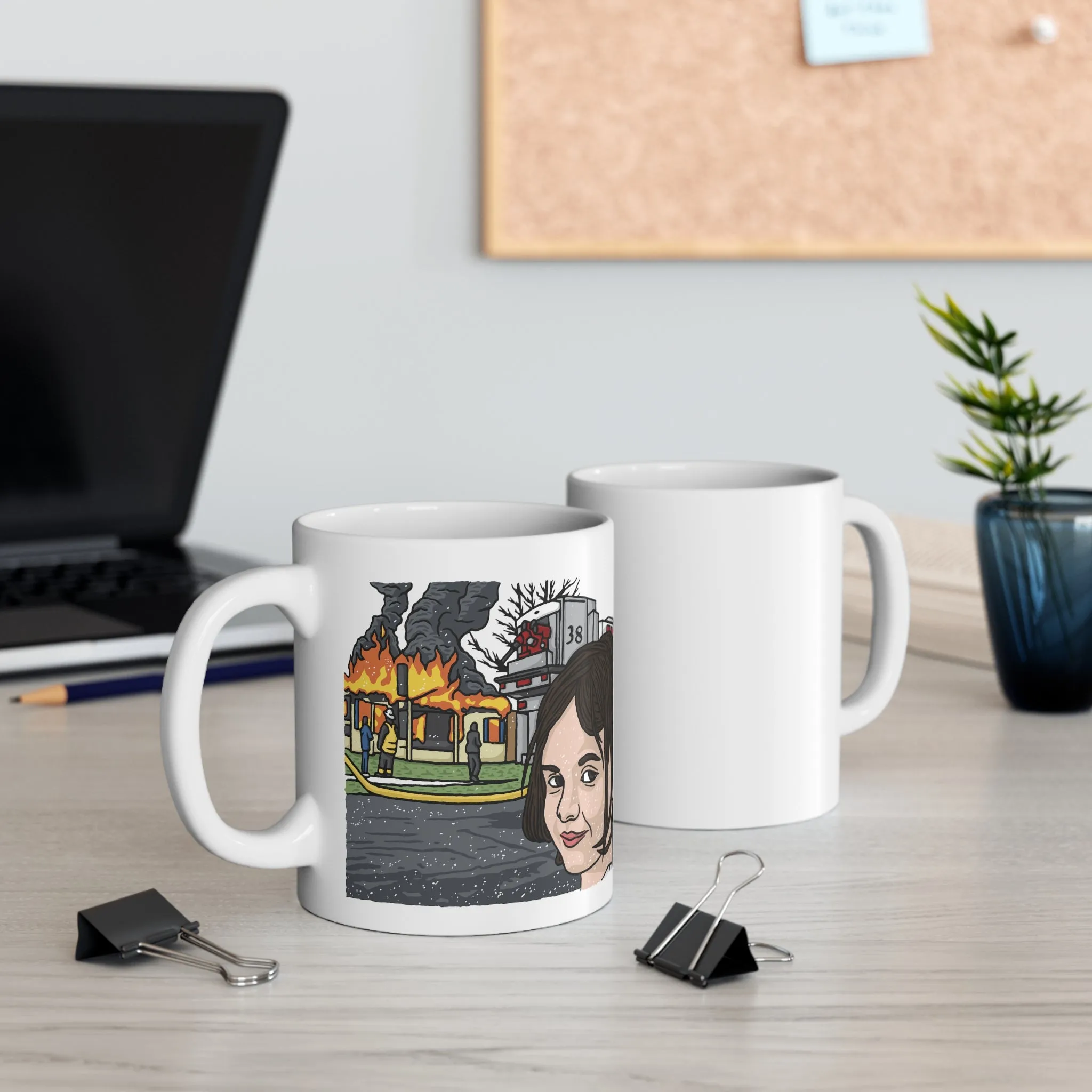 Disaster Girl Meme Coffee Mug