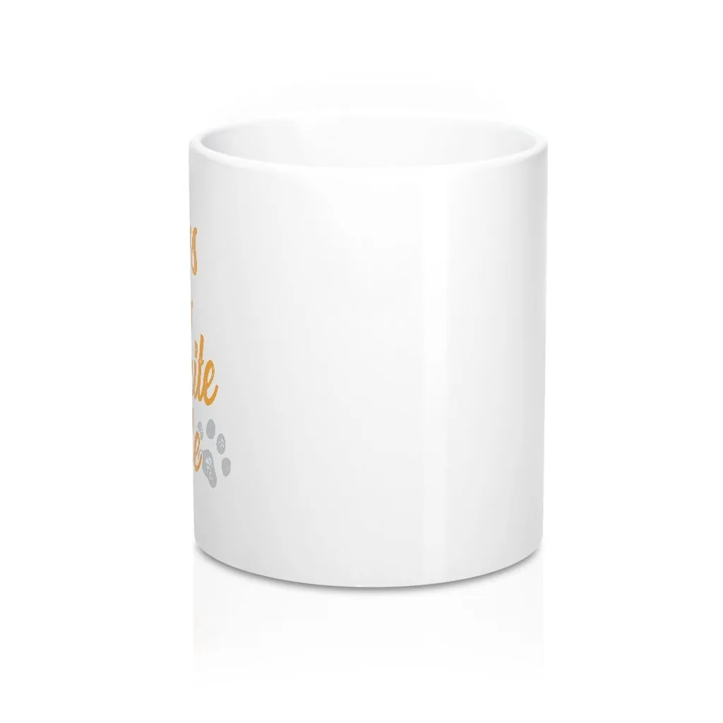 Dogs are My Favorite People Coffee Mug