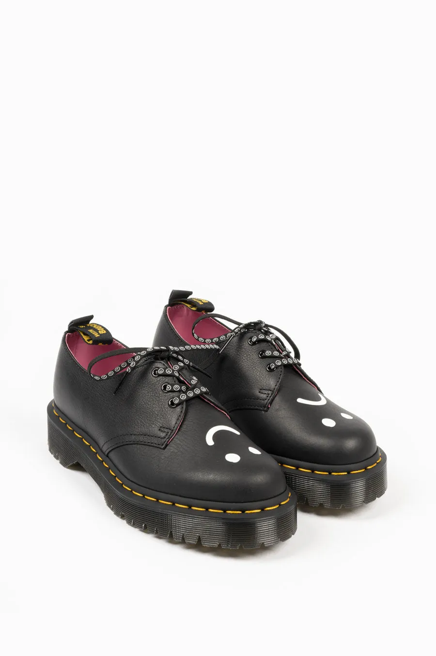 DR MARTENS X LAZY OAF 1461 BEX LO BLACK