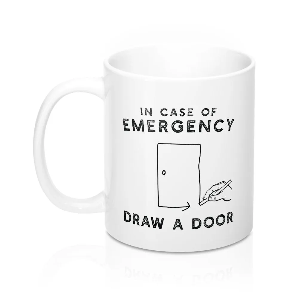 Draw a Door Coffee Mug