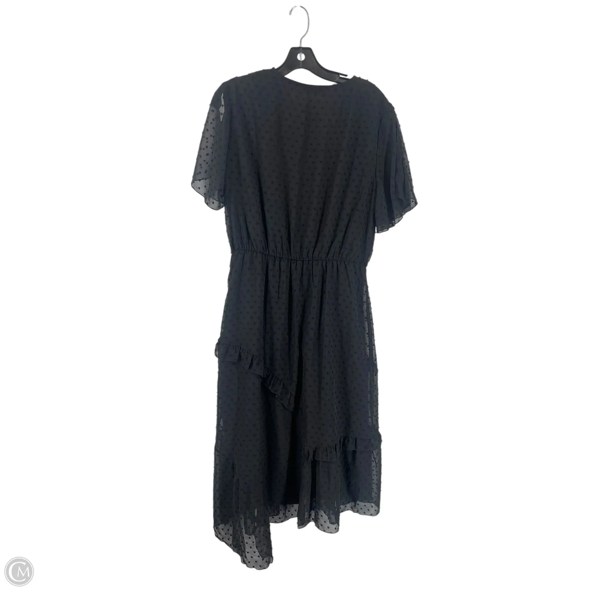 Dress Casual Maxi By Clothes Mentor In Black, Size: L