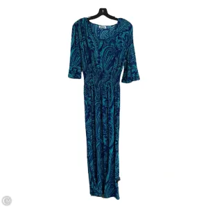 Dress Casual Maxi By Clothes Mentor In Blue, Size: L
