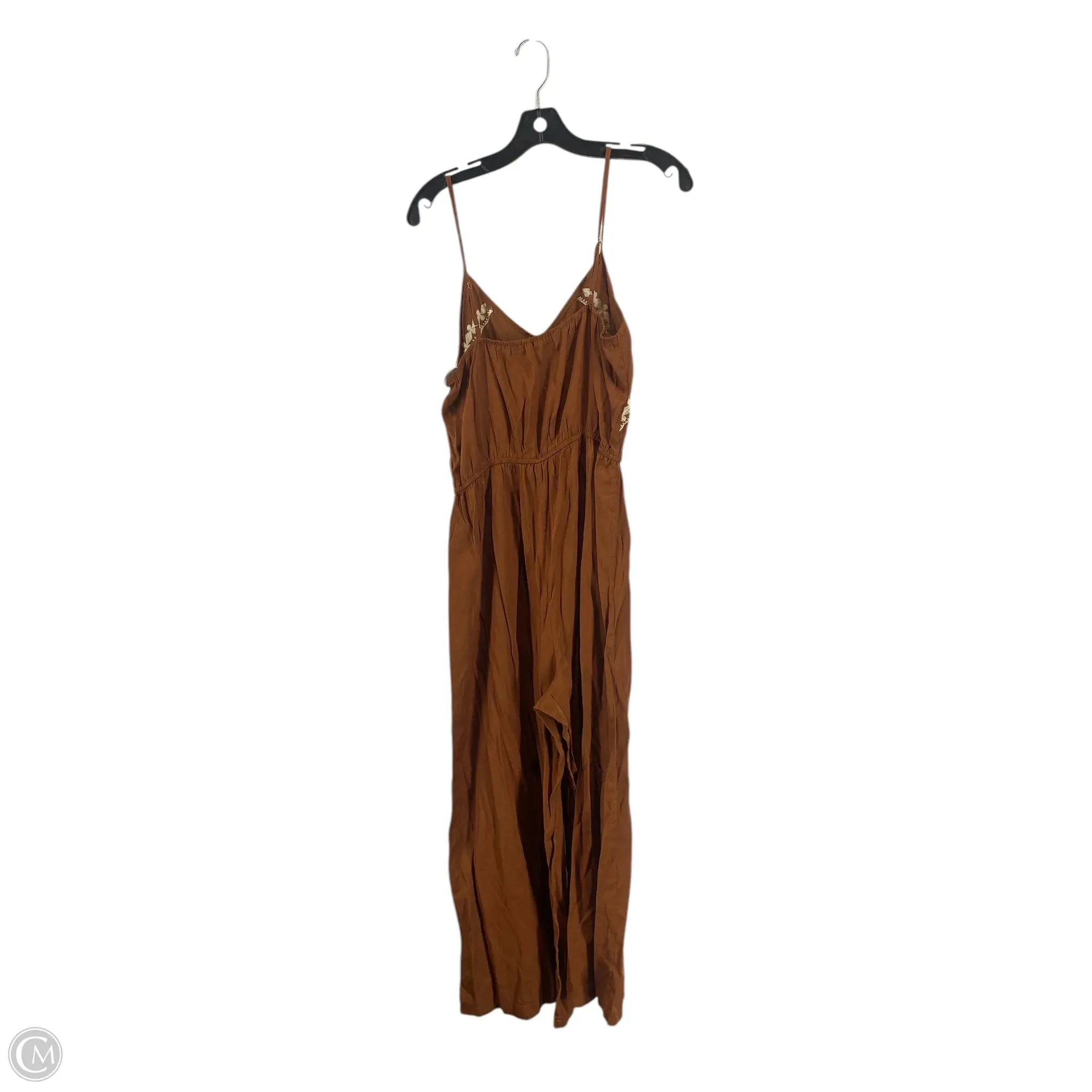 Dress Casual Maxi By Clothes Mentor In Brown, Size: L