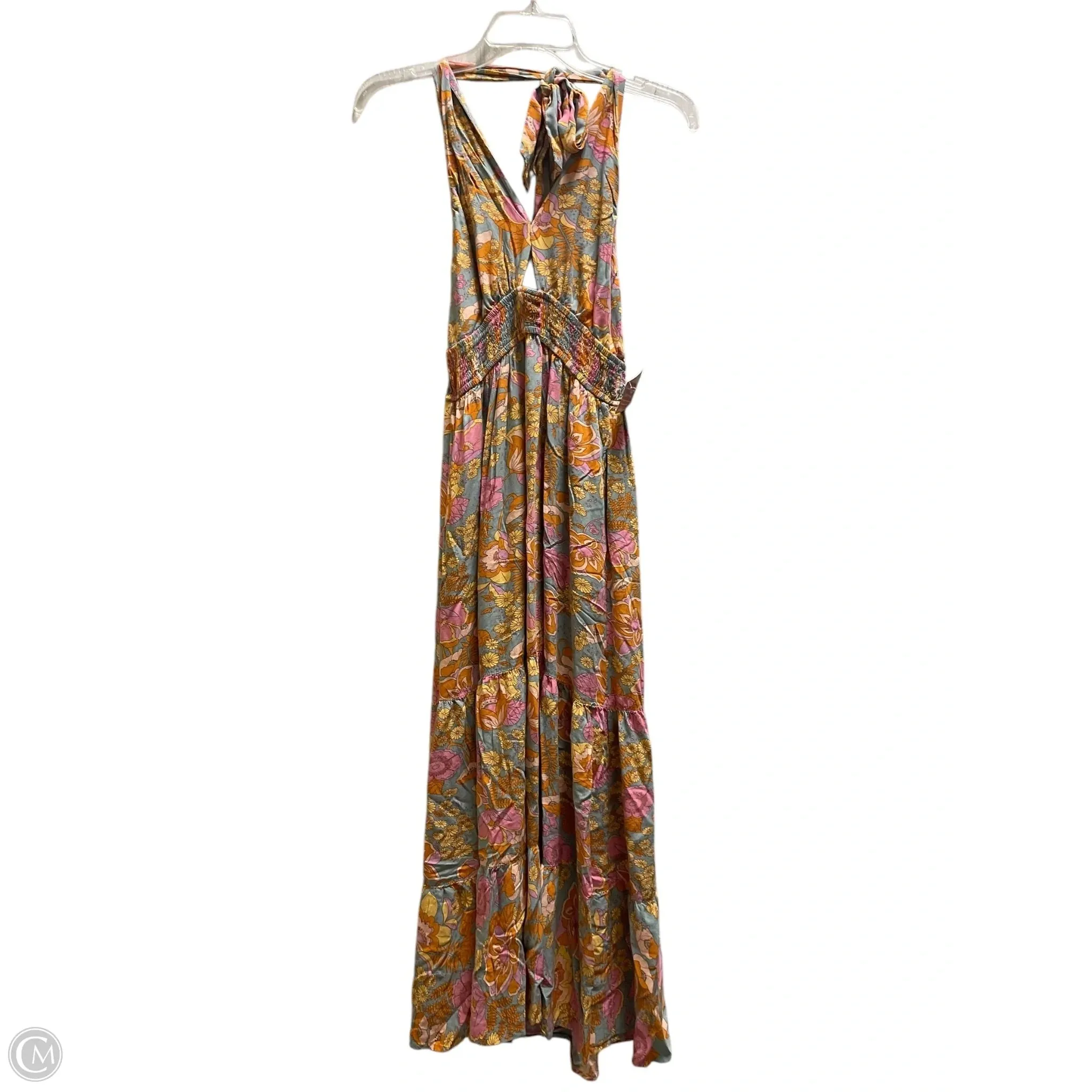 Dress Casual Maxi By Clothes Mentor In Floral Print, Size: M