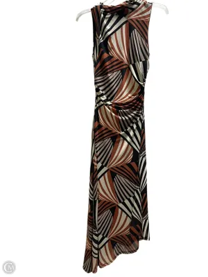 Dress Casual Maxi By Clothes Mentor In Red & Tan, Size: Xs