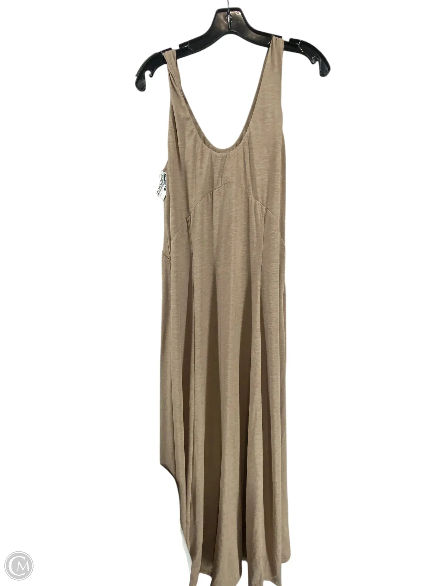 Dress Casual Maxi By Clothes Mentor In Tan, Size: M