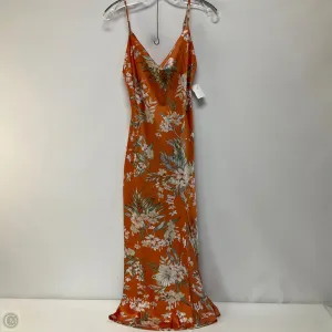 Dress Casual Maxi By Cme In Orange, Size: Xs