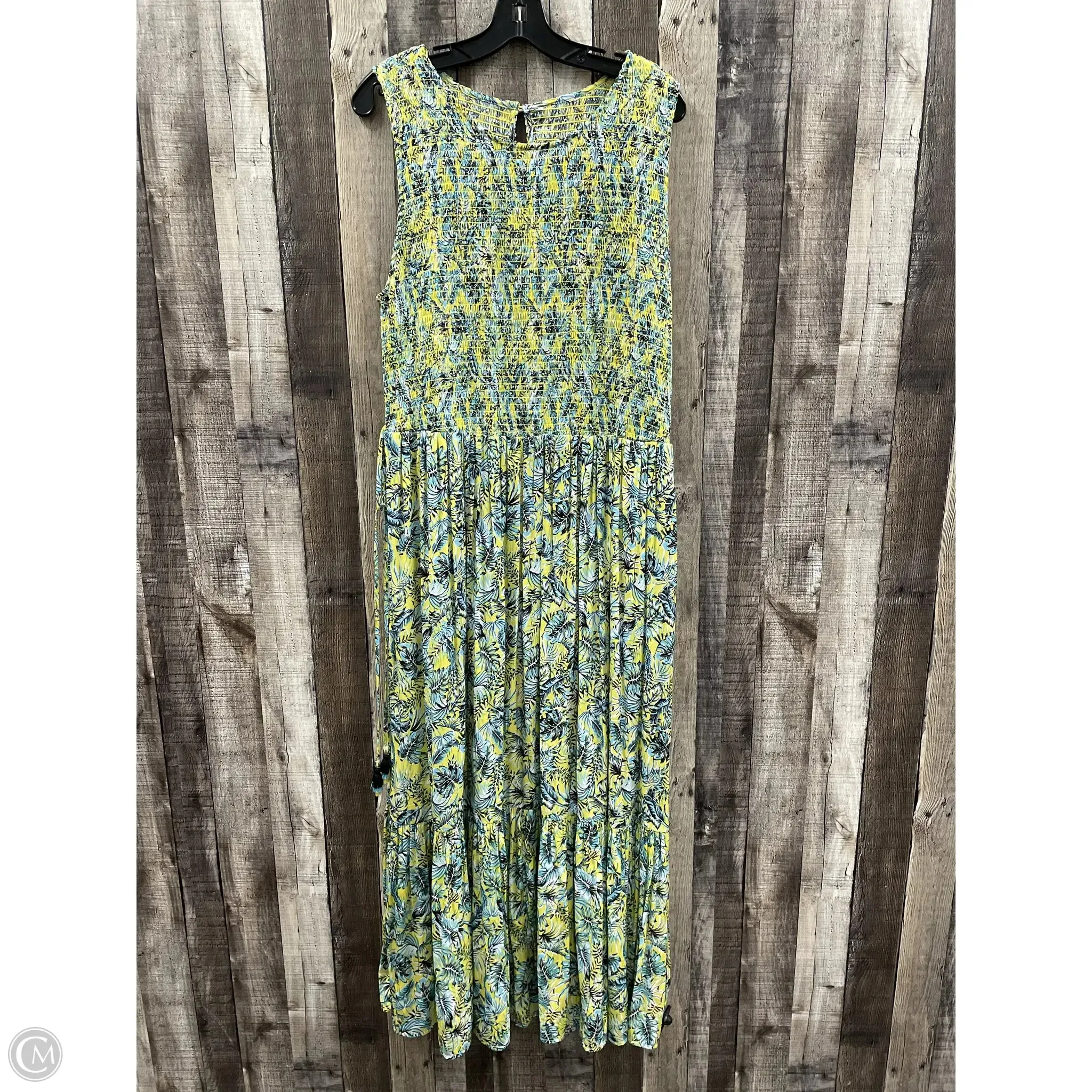 Dress Casual Maxi By Cmf In Multi-colored, Size: 1x
