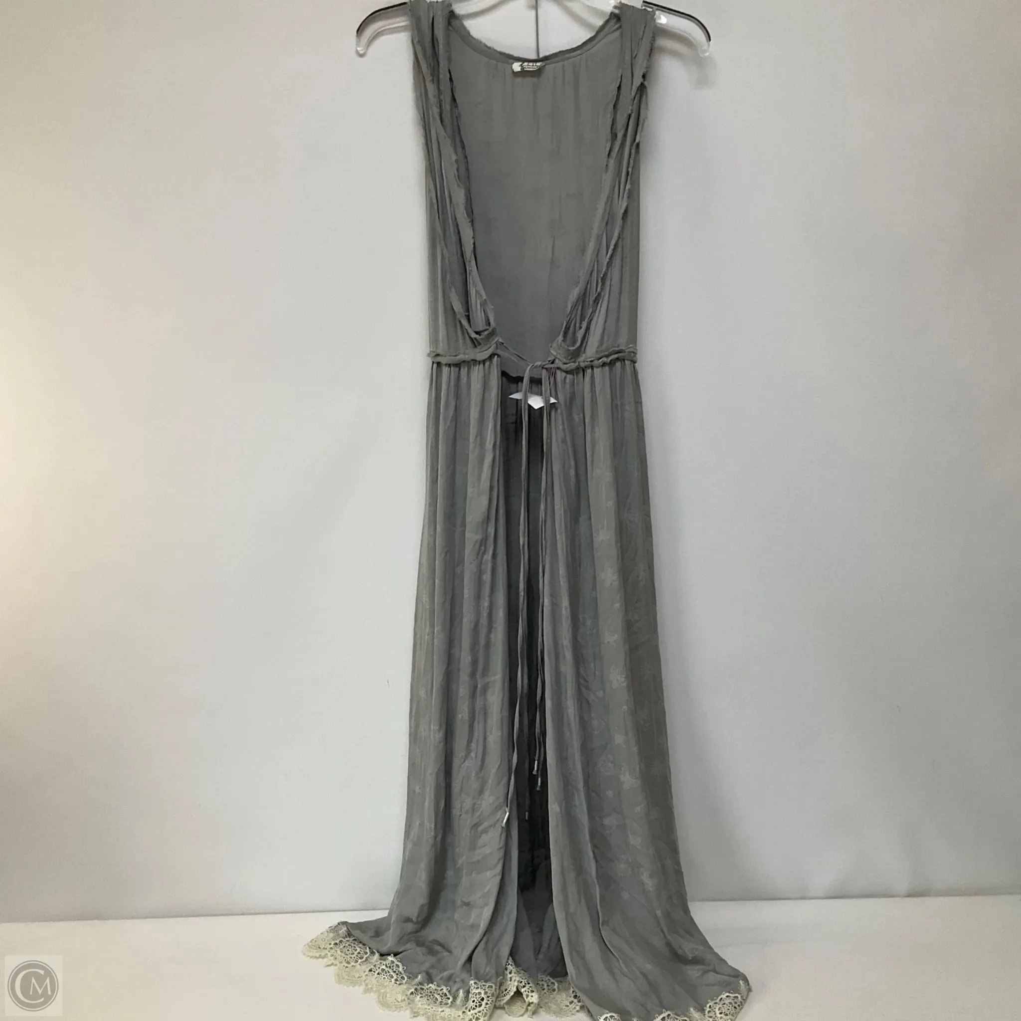 Dress Casual Maxi By Free People In Grey, Size: S