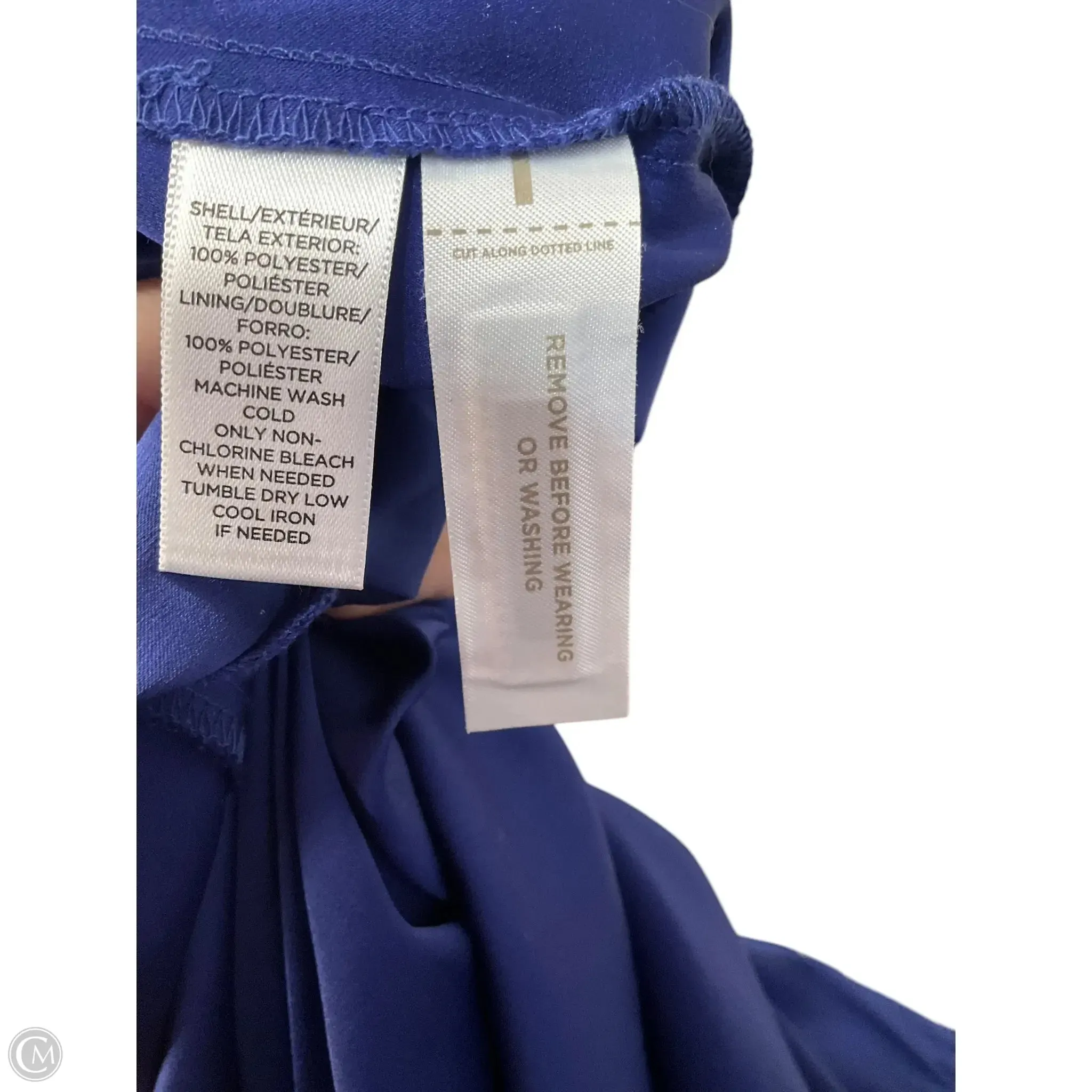 Dress Casual Maxi By Loft In Blue, Size: S