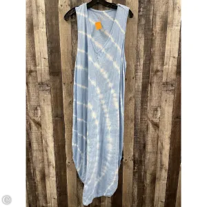 Dress Casual Maxi By Natural Reflections In Blue & White, Size: Xl