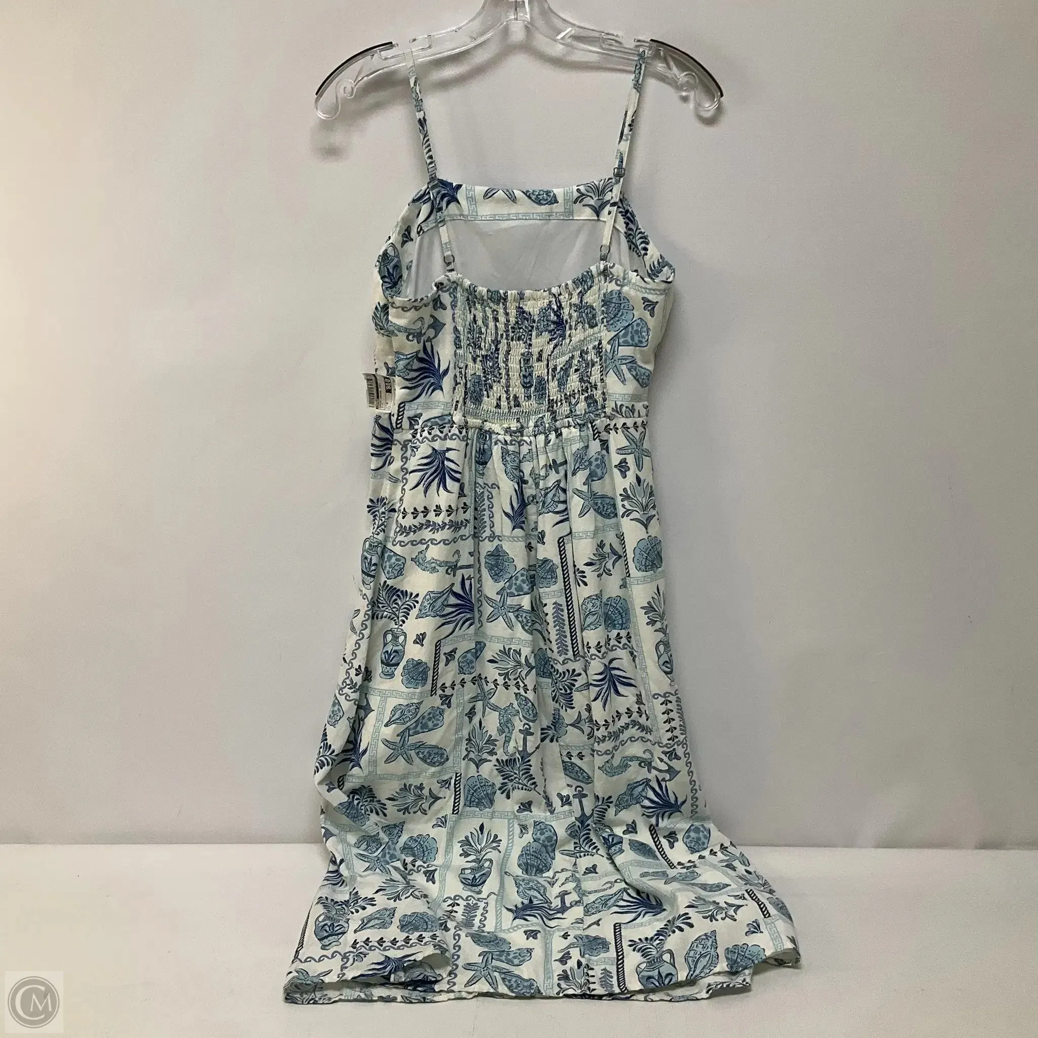 Dress Casual Midi By Japna In Blue, Size: M