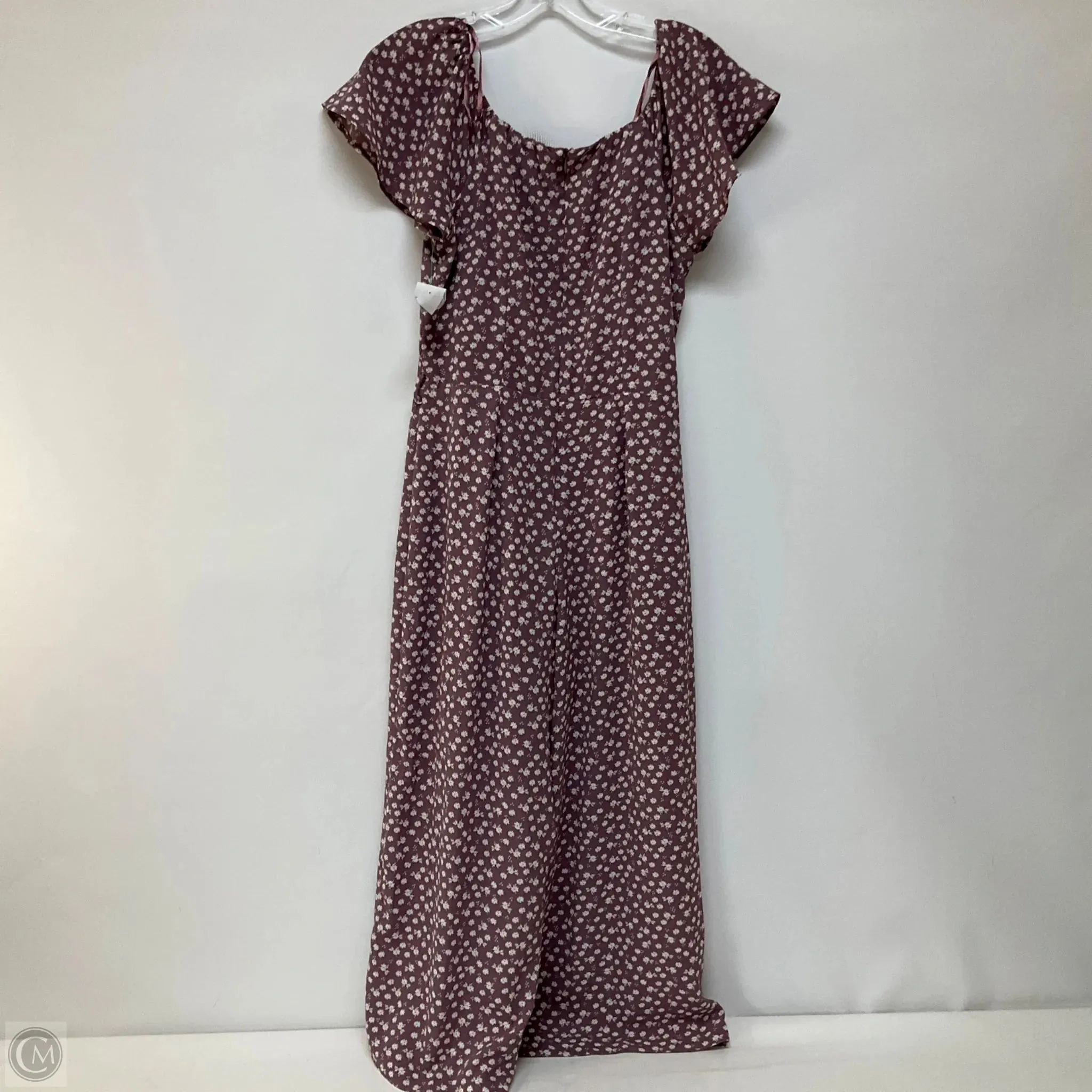 Dress Casual Midi By Monteau In Mauve, Size: M