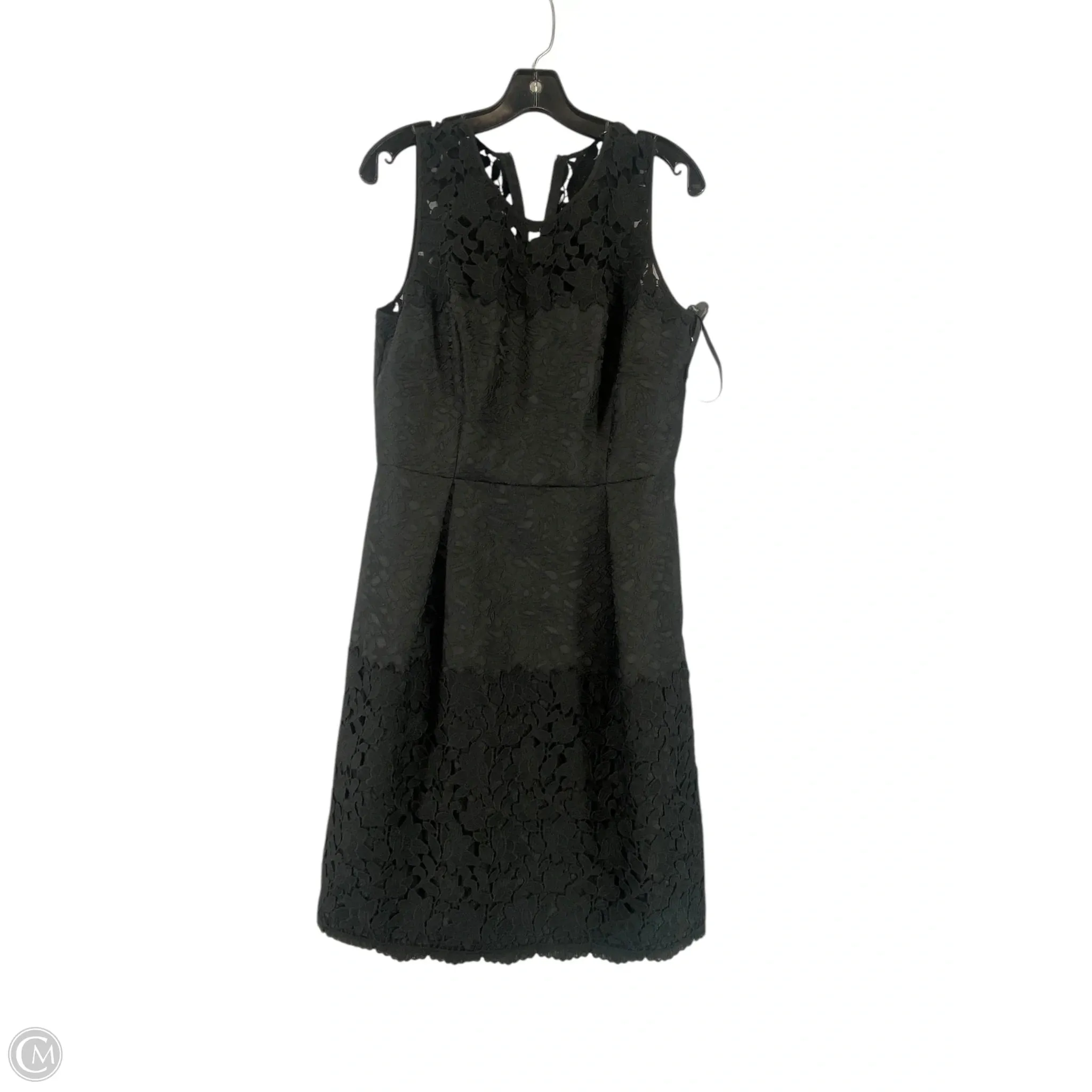 Dress Casual Midi By White House Black Market In Black, Size: 12