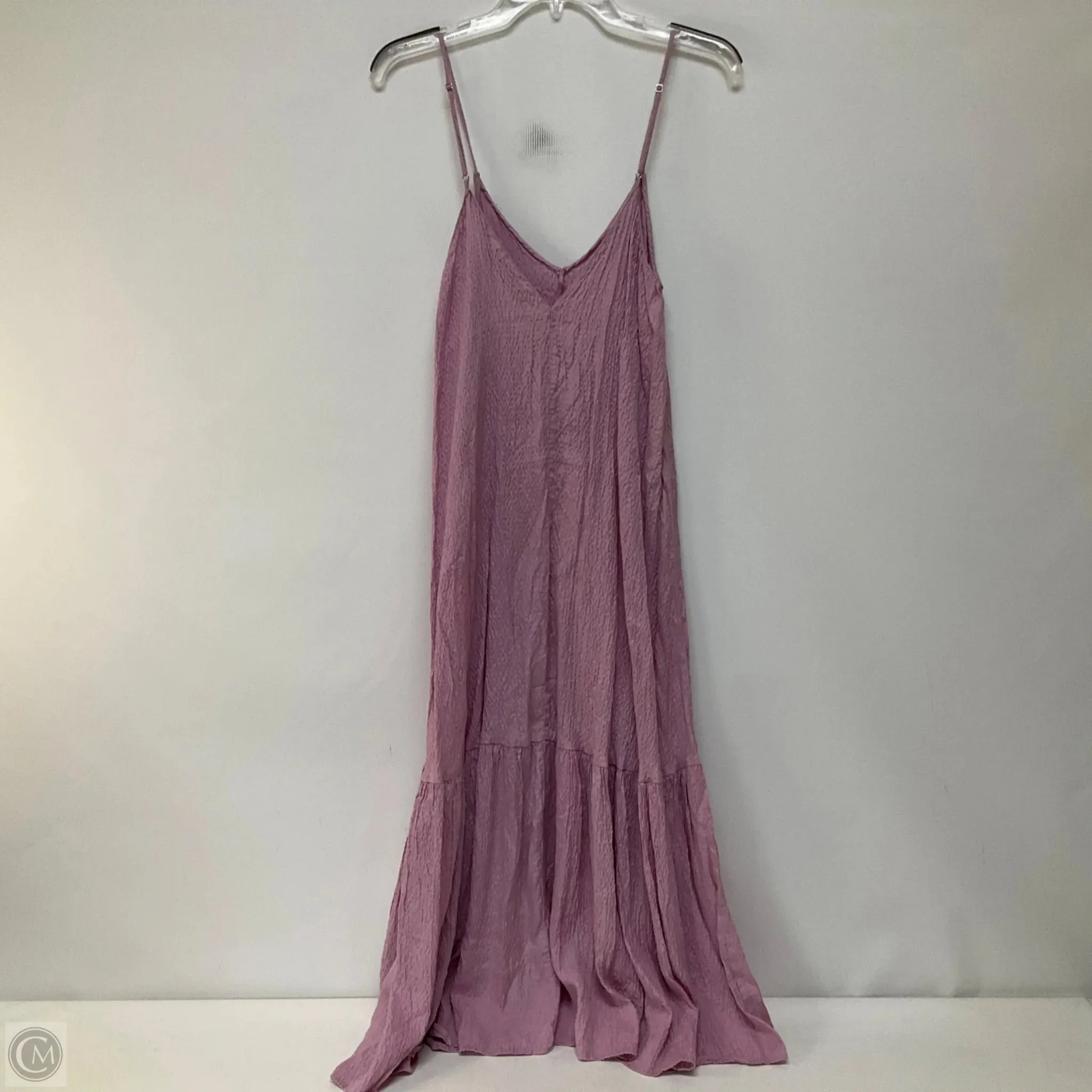 Dress Casual Midi By Zara In Purple, Size: M