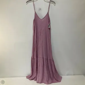 Dress Casual Midi By Zara In Purple, Size: M
