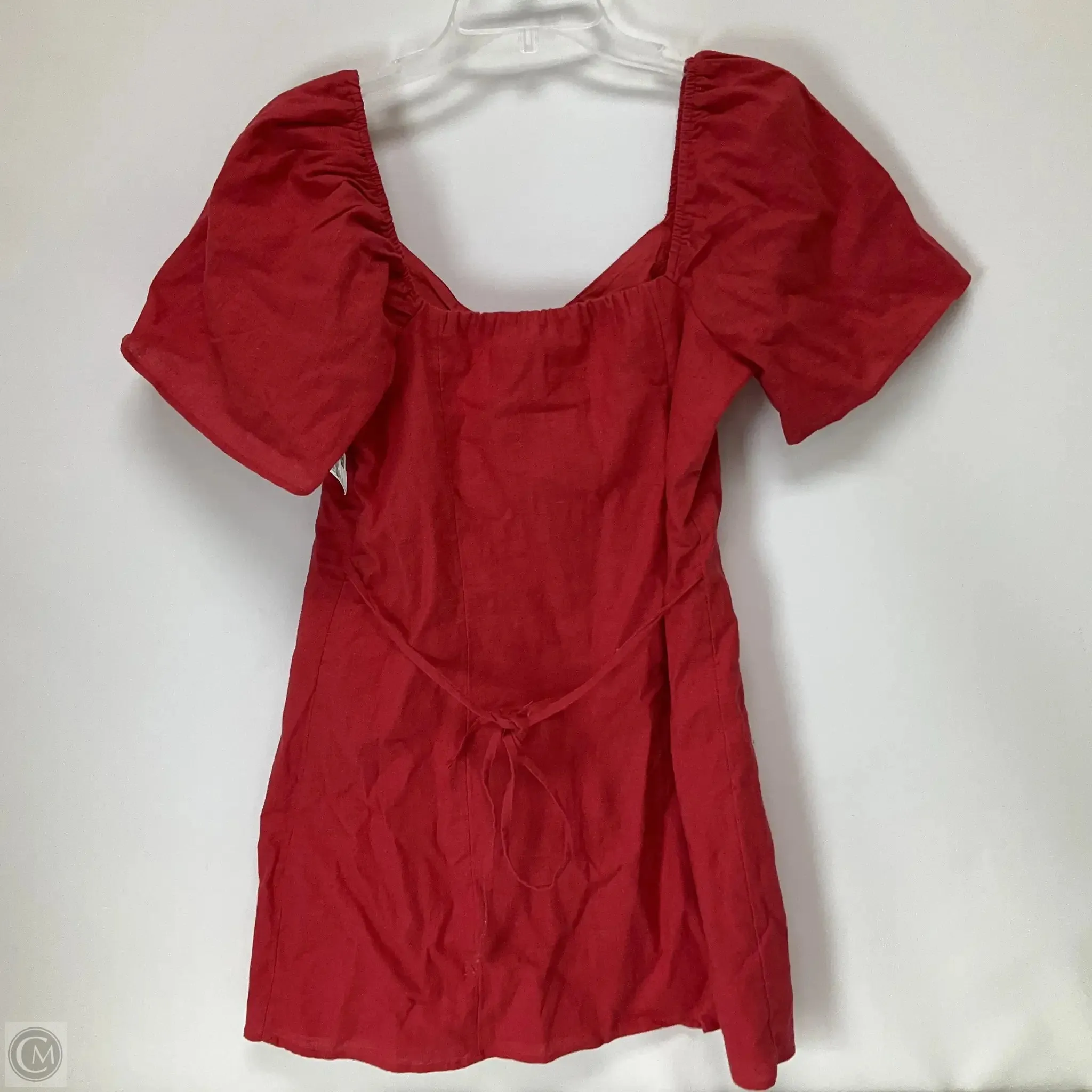 Dress Casual Short By Abercrombie And Fitch In Red, Size: L