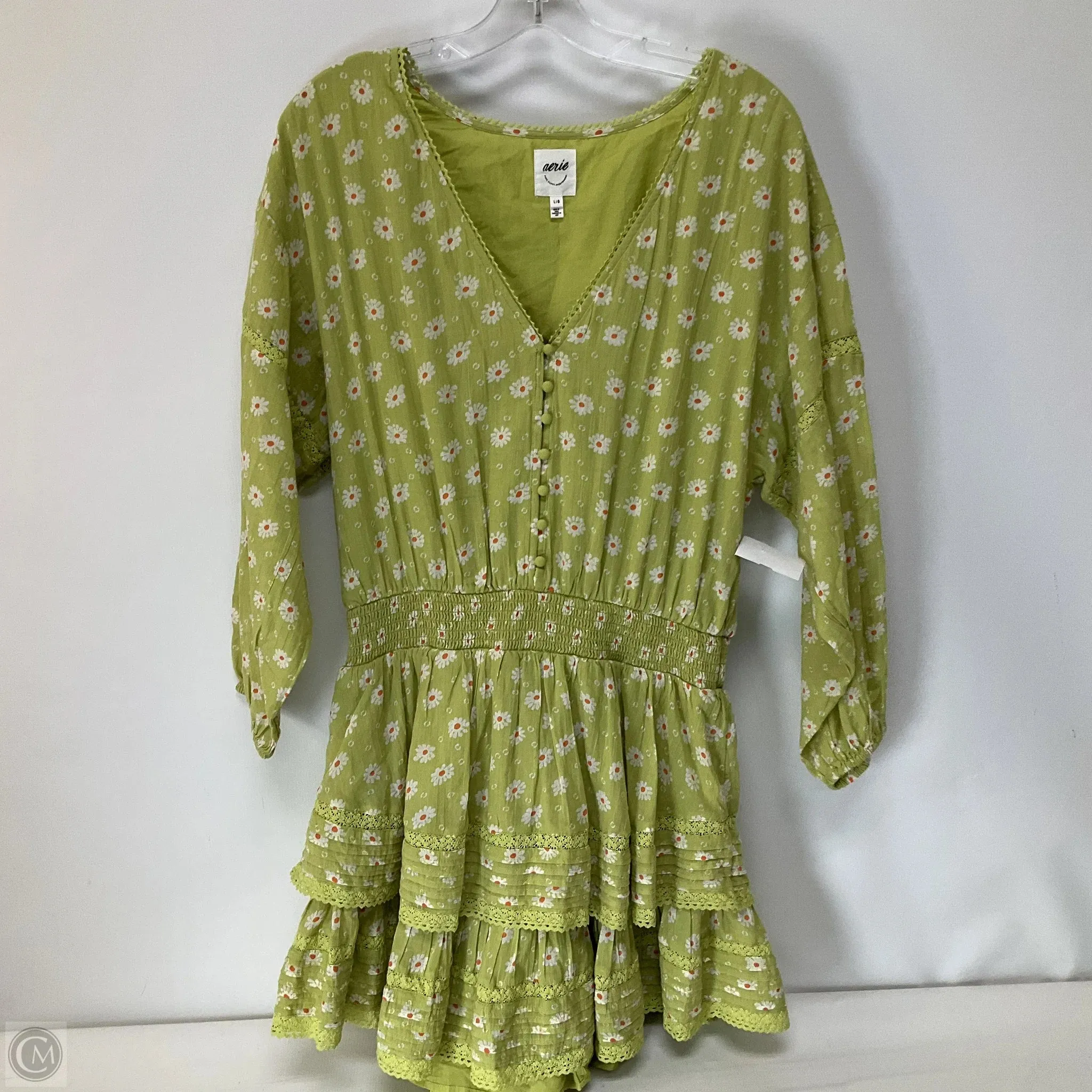 Dress Casual Short By Aerie In Green, Size: L