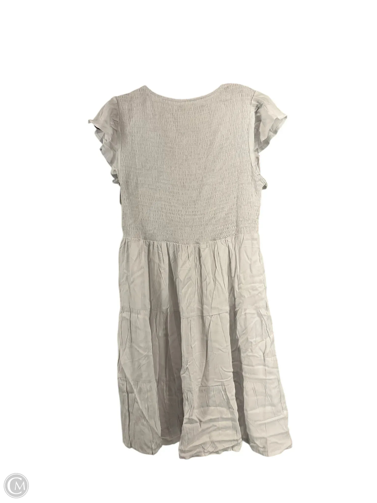 Dress Casual Short By Clothes Mentor In White, Size: L