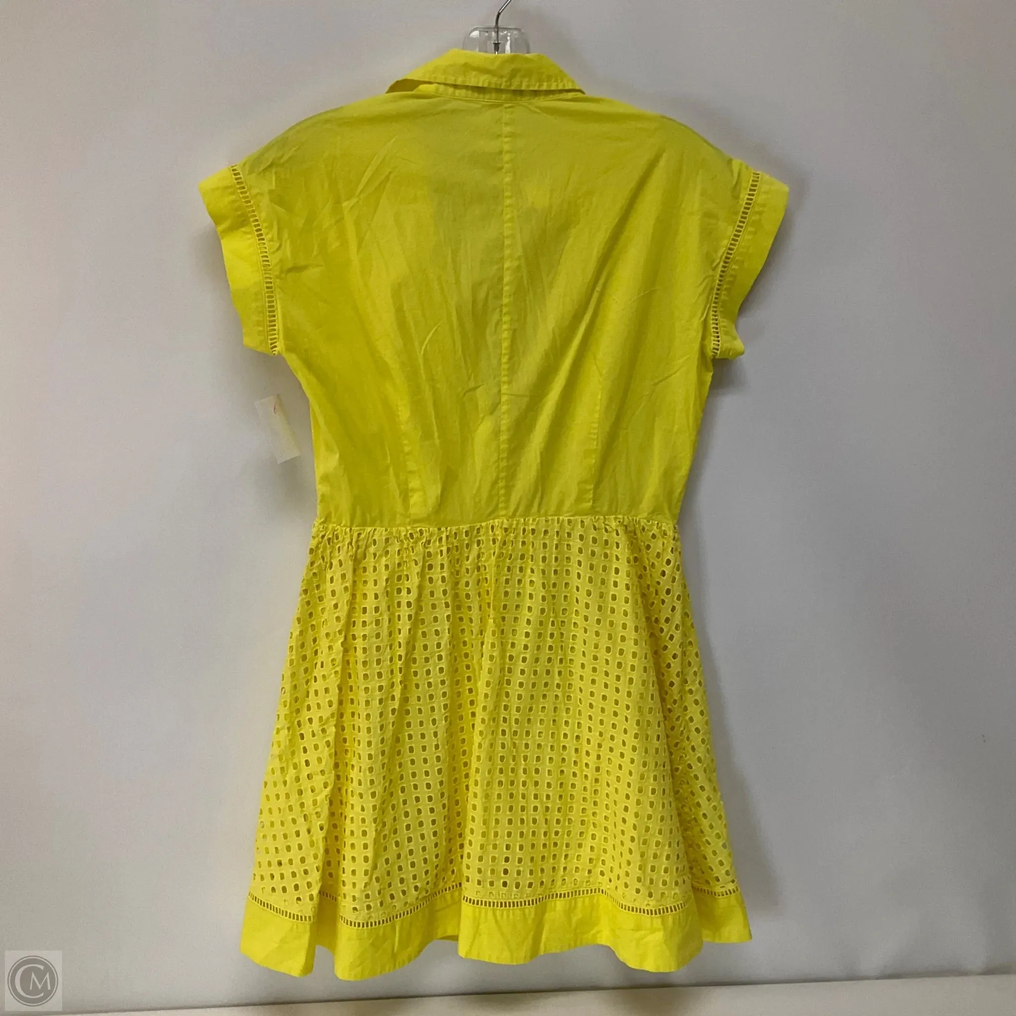 Dress Casual Short By Cma In Yellow, Size: 6