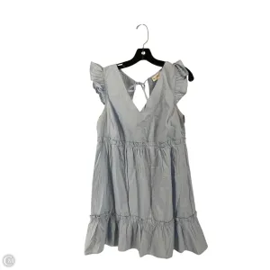 Dress Casual Short By Derek Heart In Blue, Size: L