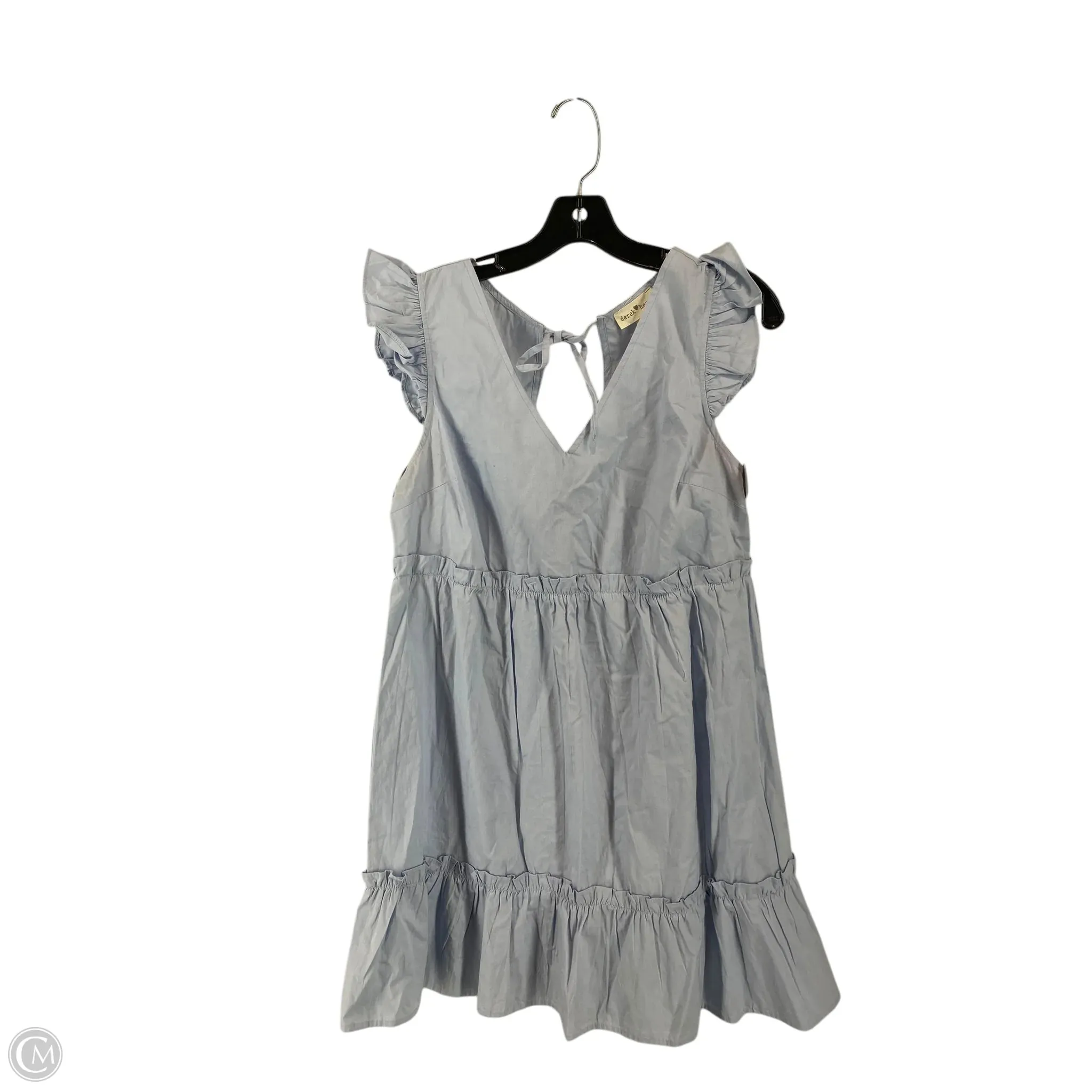 Dress Casual Short By Derek Heart In Blue, Size: L