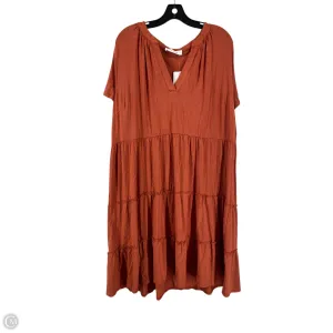 Dress Casual Short By Lucky Brand In Orange, Size: 3x