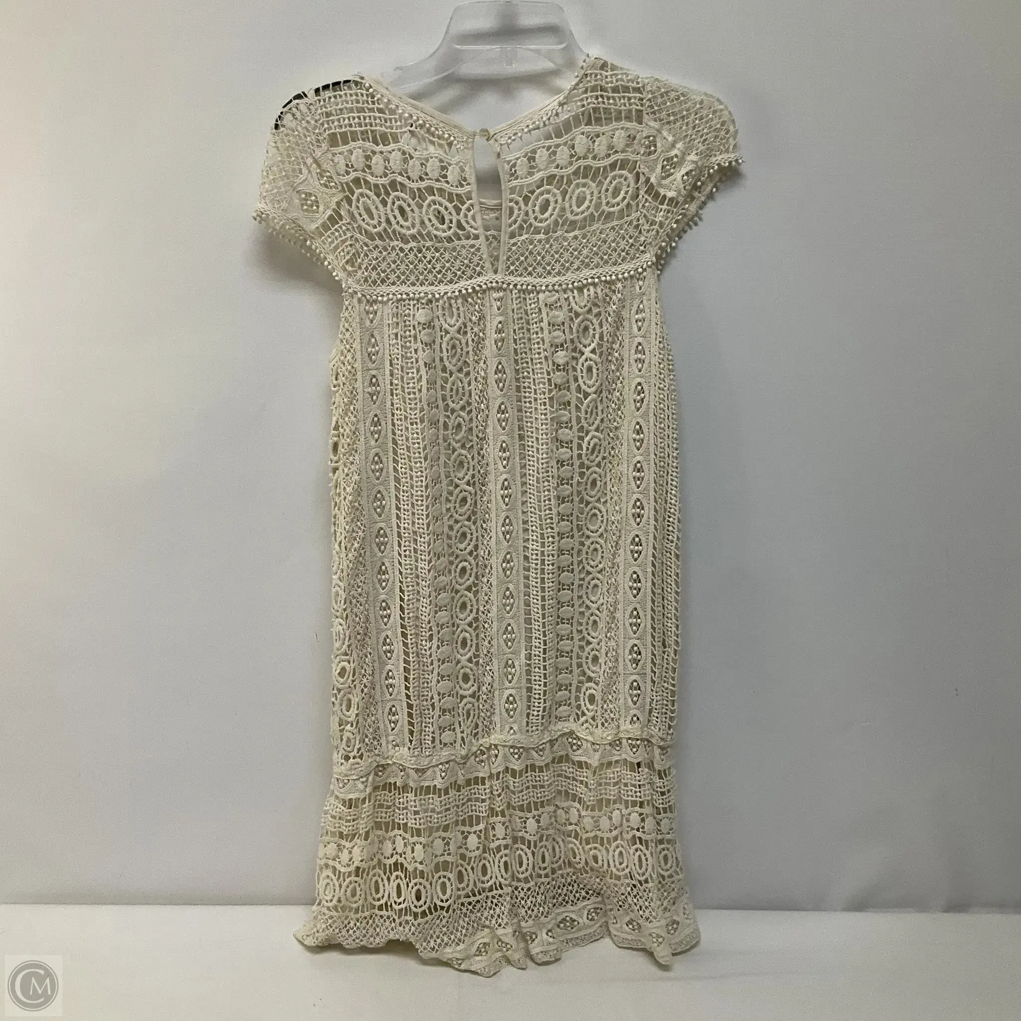 Dress Casual Short By Maeve In Cream, Size: S