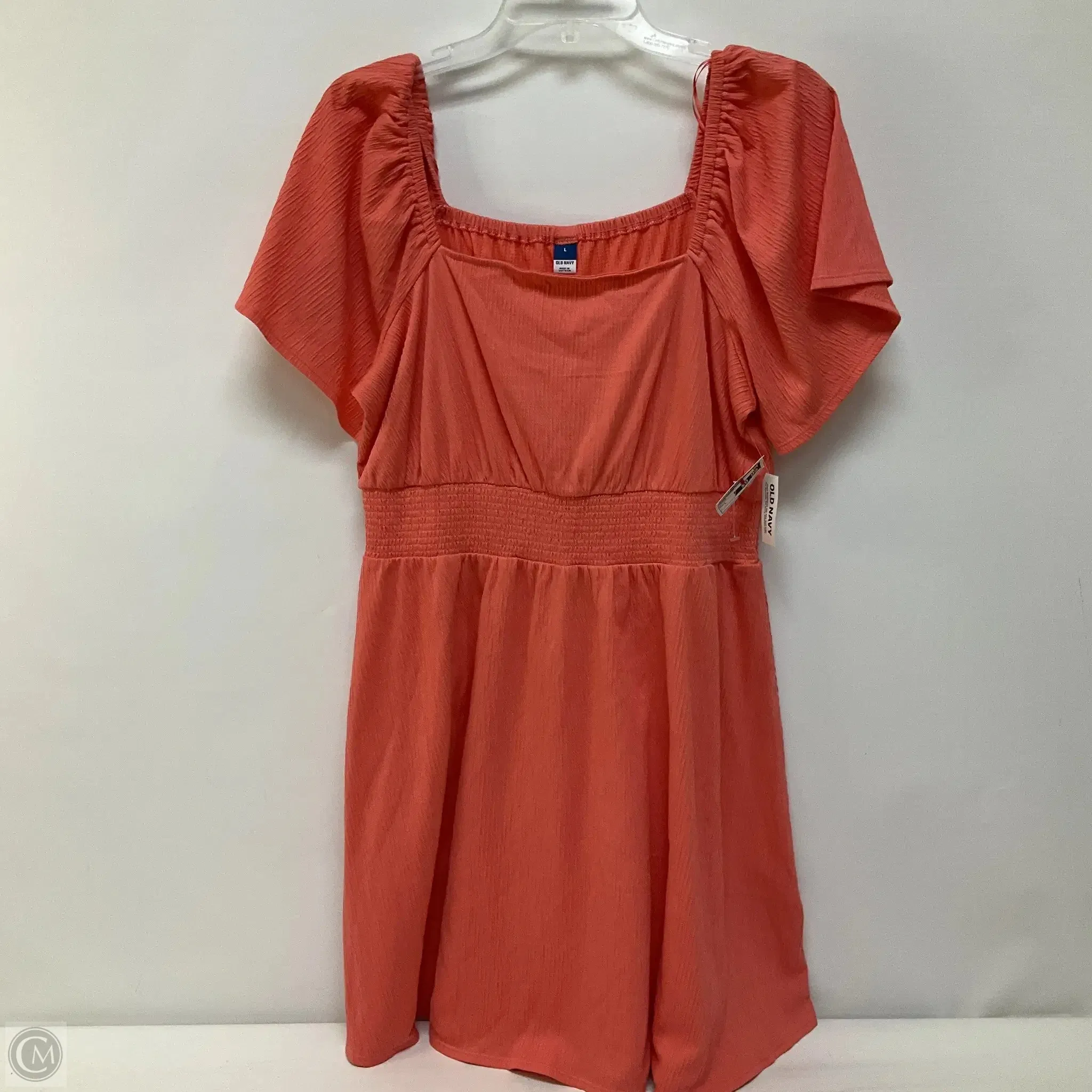 Dress Casual Short By Old Navy In Orange, Size: L