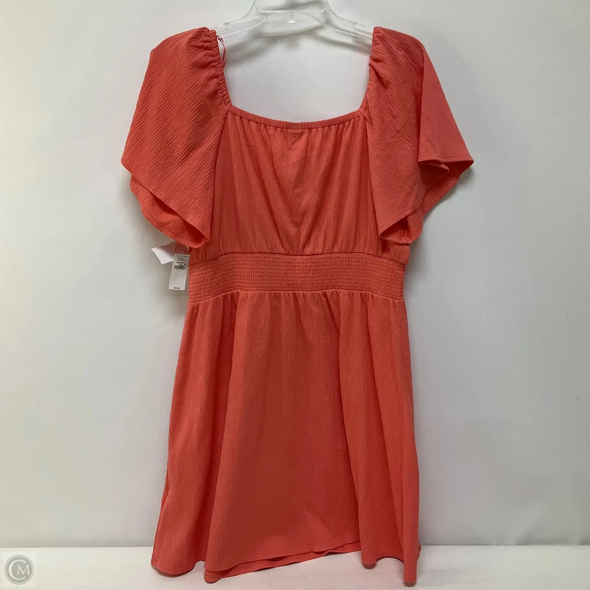 Dress Casual Short By Old Navy In Orange, Size: L