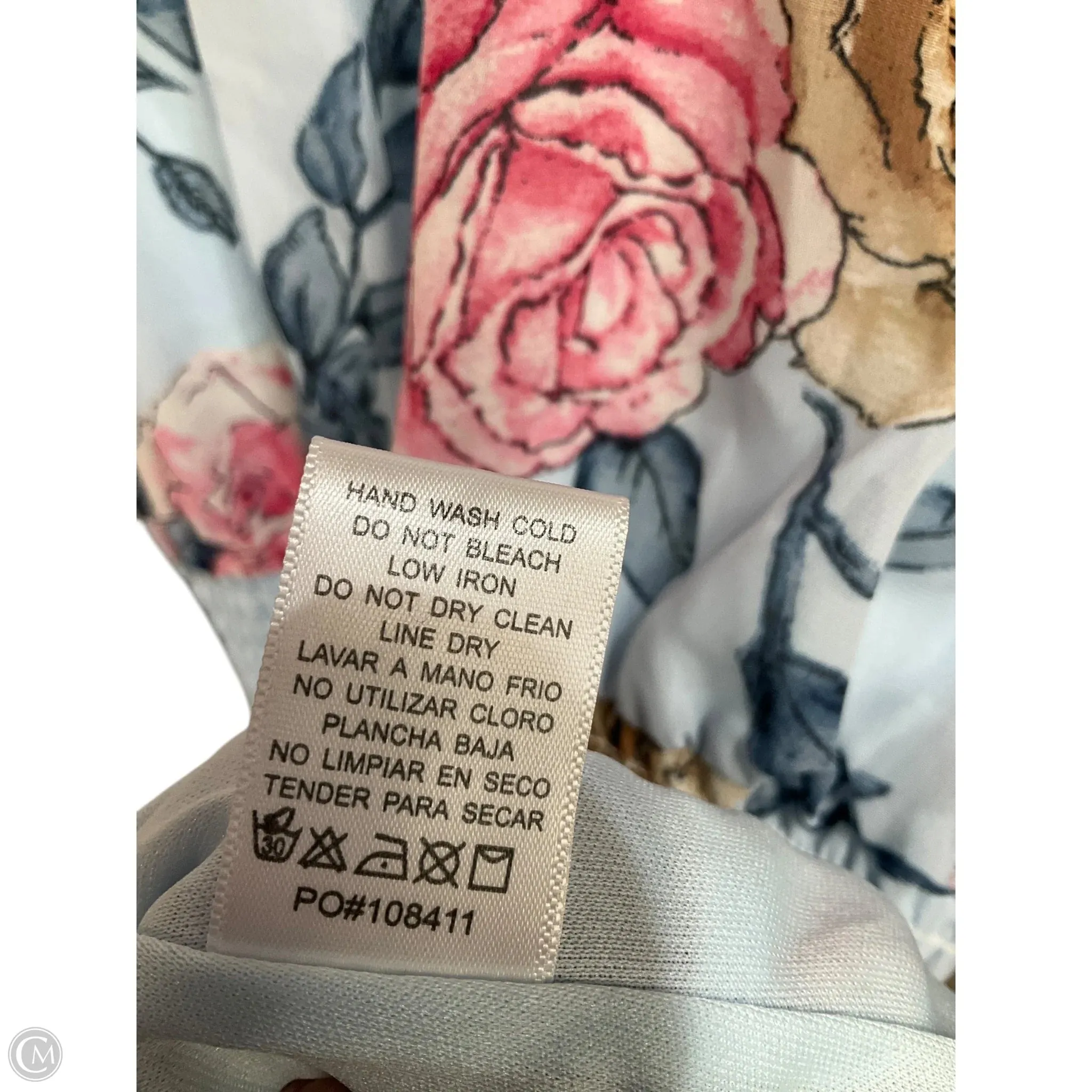 Dress Casual Short By Staccato In Floral Print, Size: L