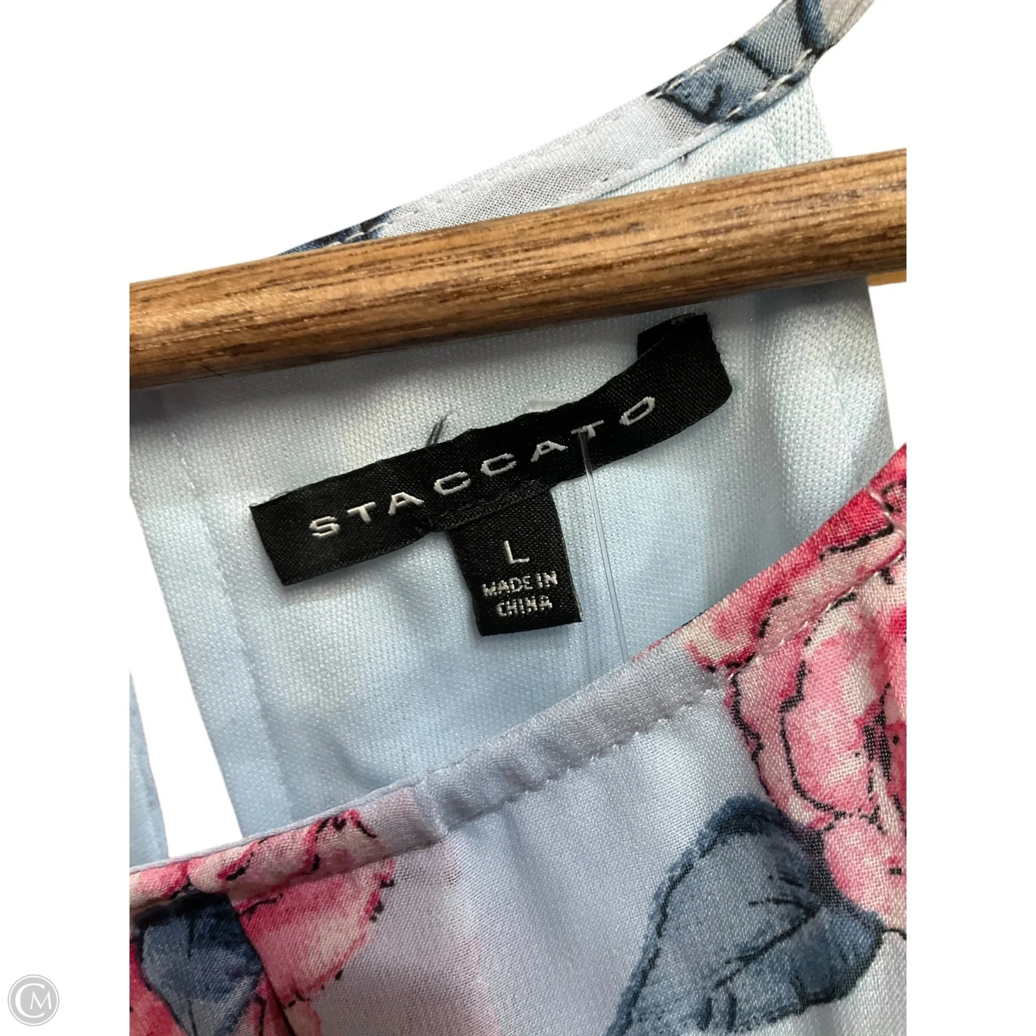 Dress Casual Short By Staccato In Floral Print, Size: L