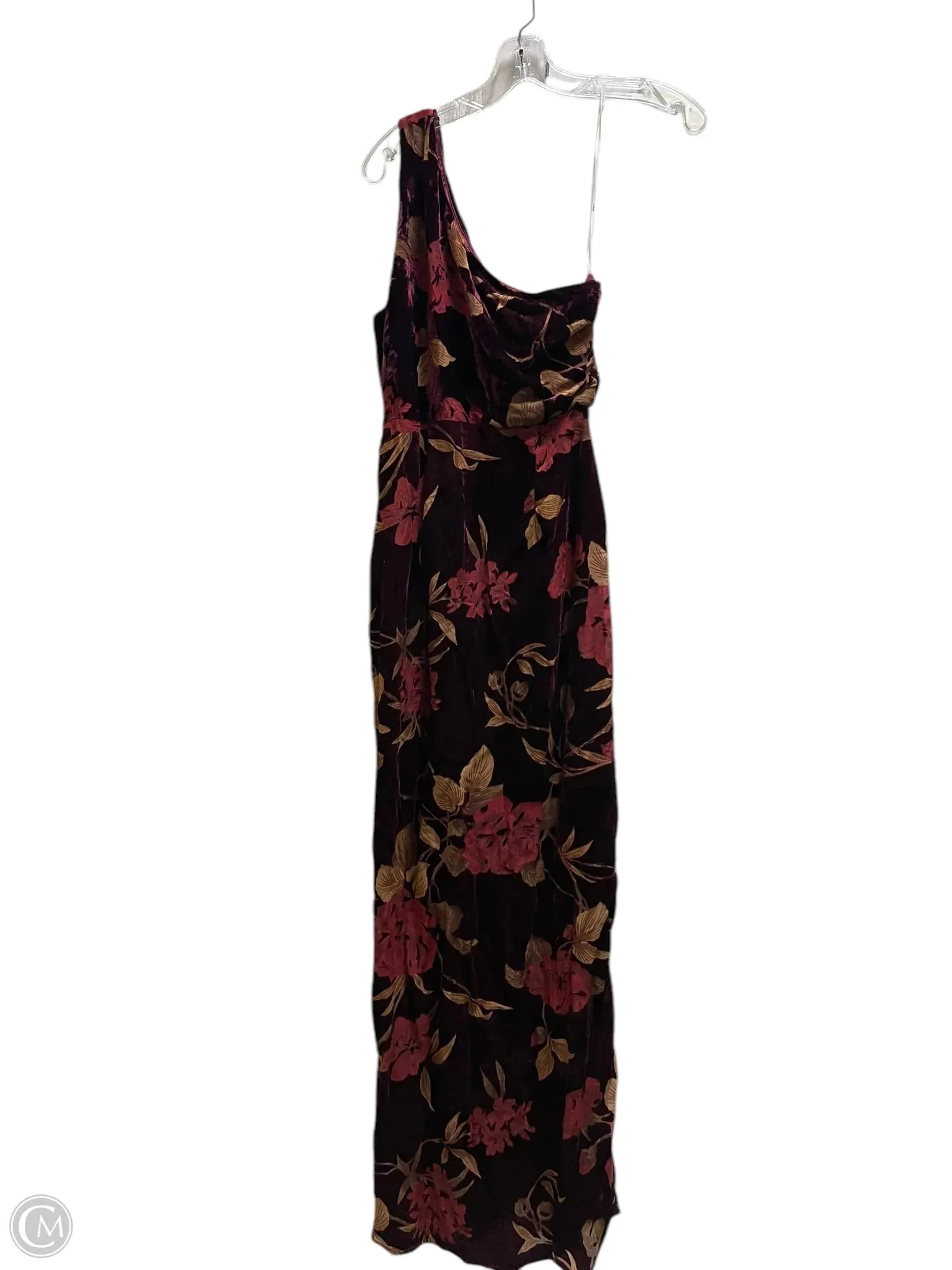 Dress Party Long By Lulus In Floral Print, Size: S