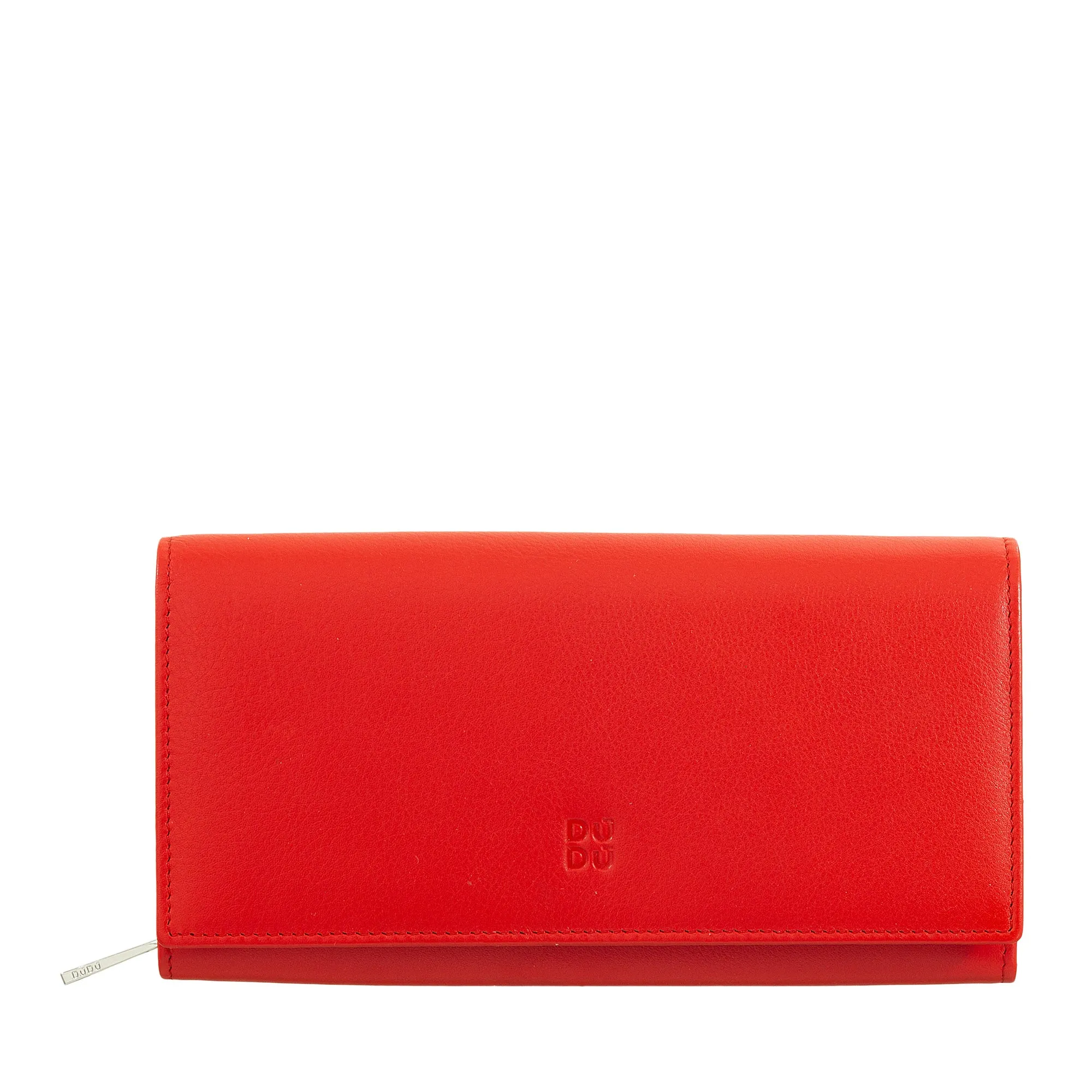 DUDU WOMEN'S WOMEN'S LEATHER RFID DESIGN LONG LONG WITH ZIP CARD ZIP HOODS AND CLOSURE BROOK