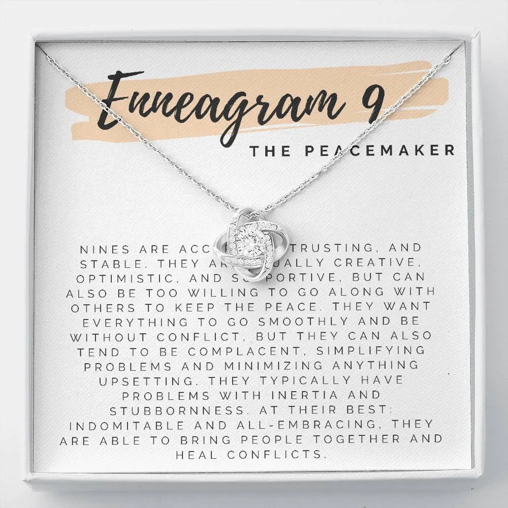 Enneagram 9- The Peacemaker- Necklace