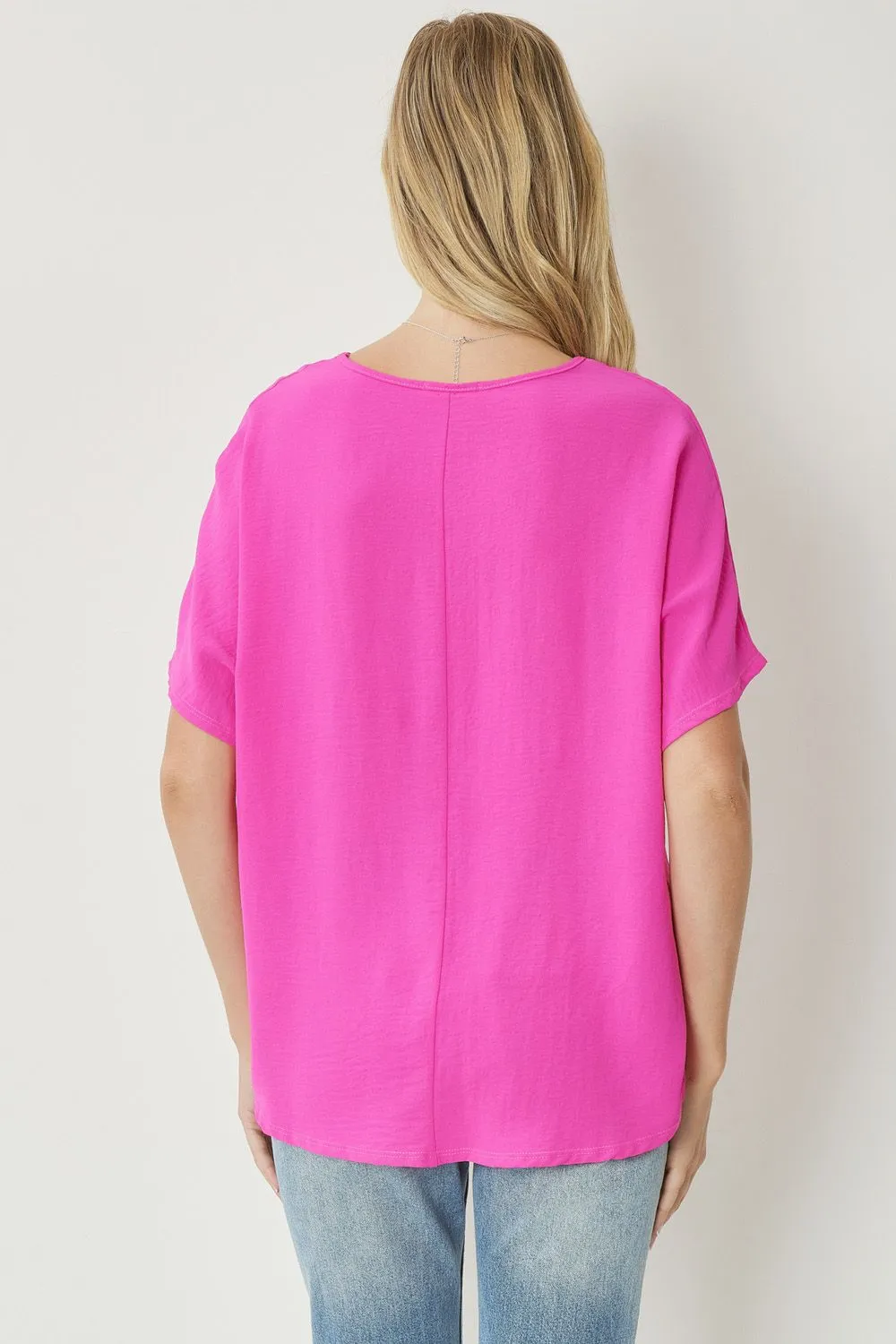 Entro V Neck Basic Top