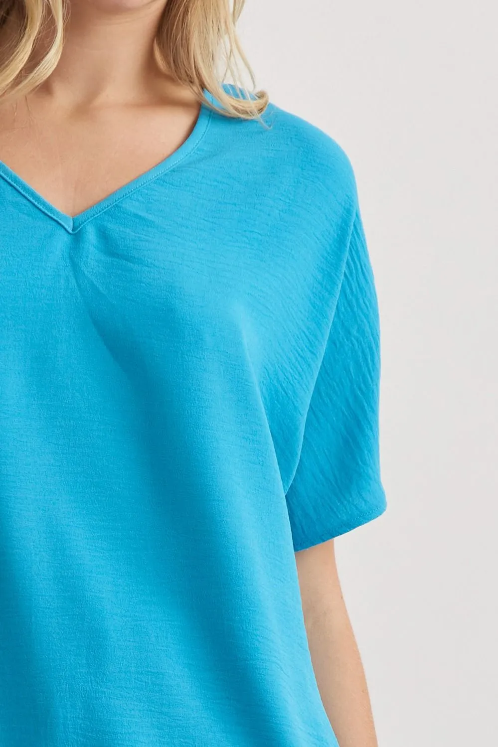 Entro V Neck Basic Top
