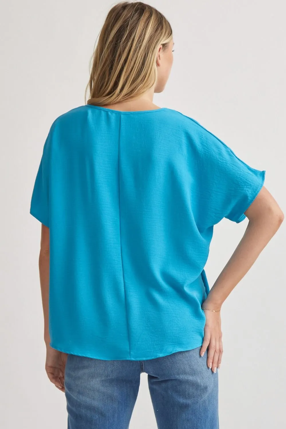 Entro V Neck Basic Top