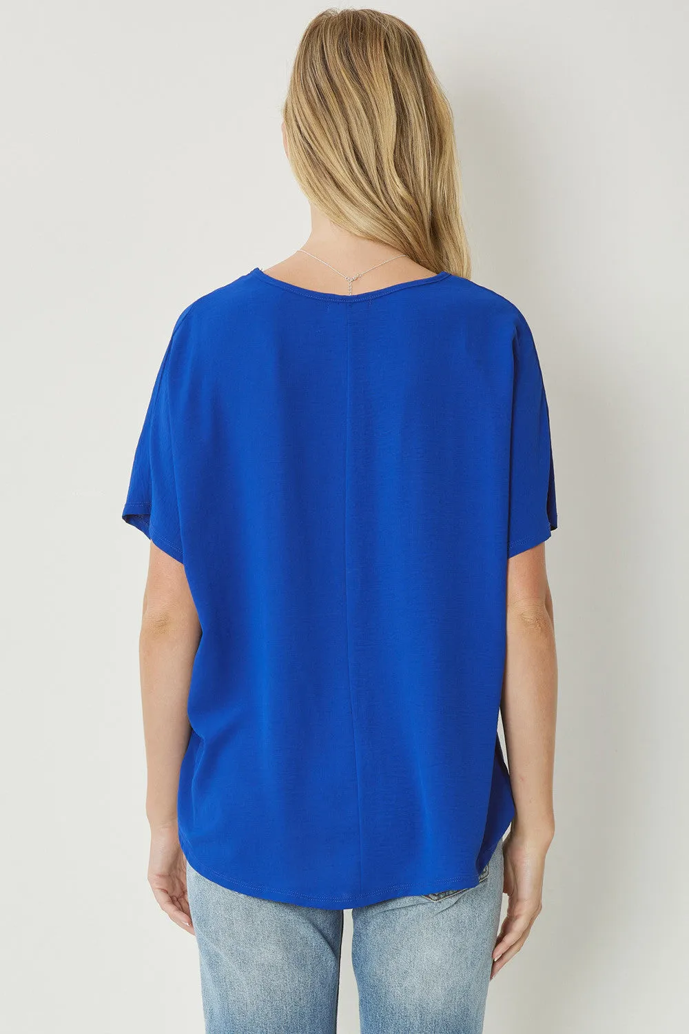 Entro V Neck Basic Top