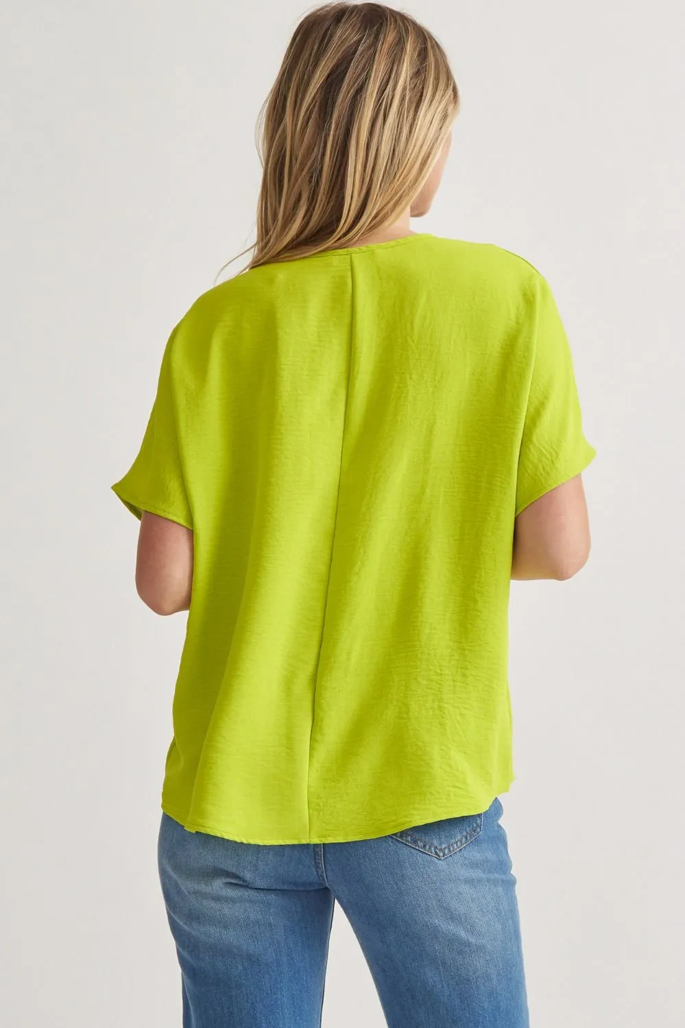 Entro V Neck Basic Top