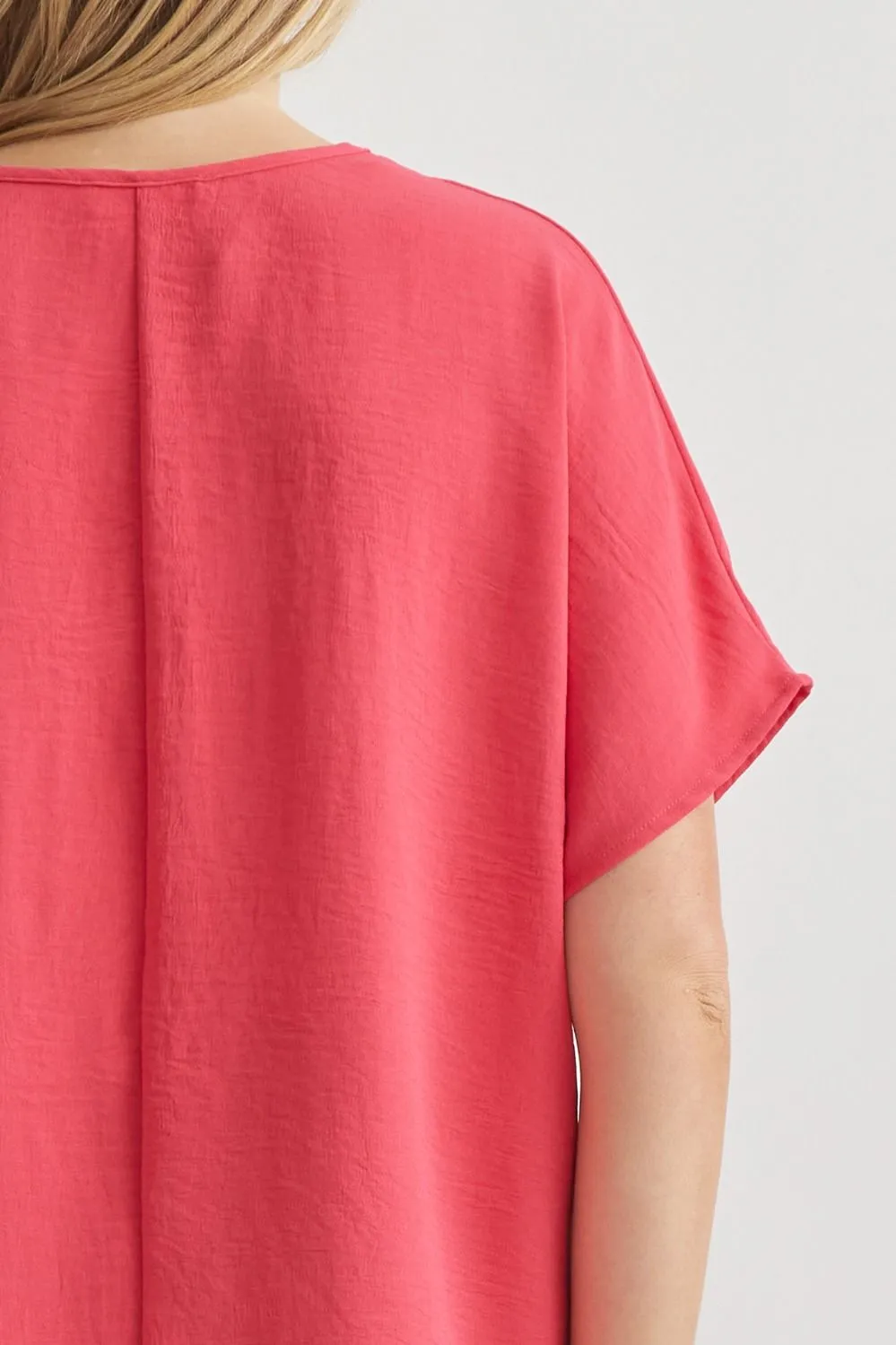 Entro V Neck Basic Top