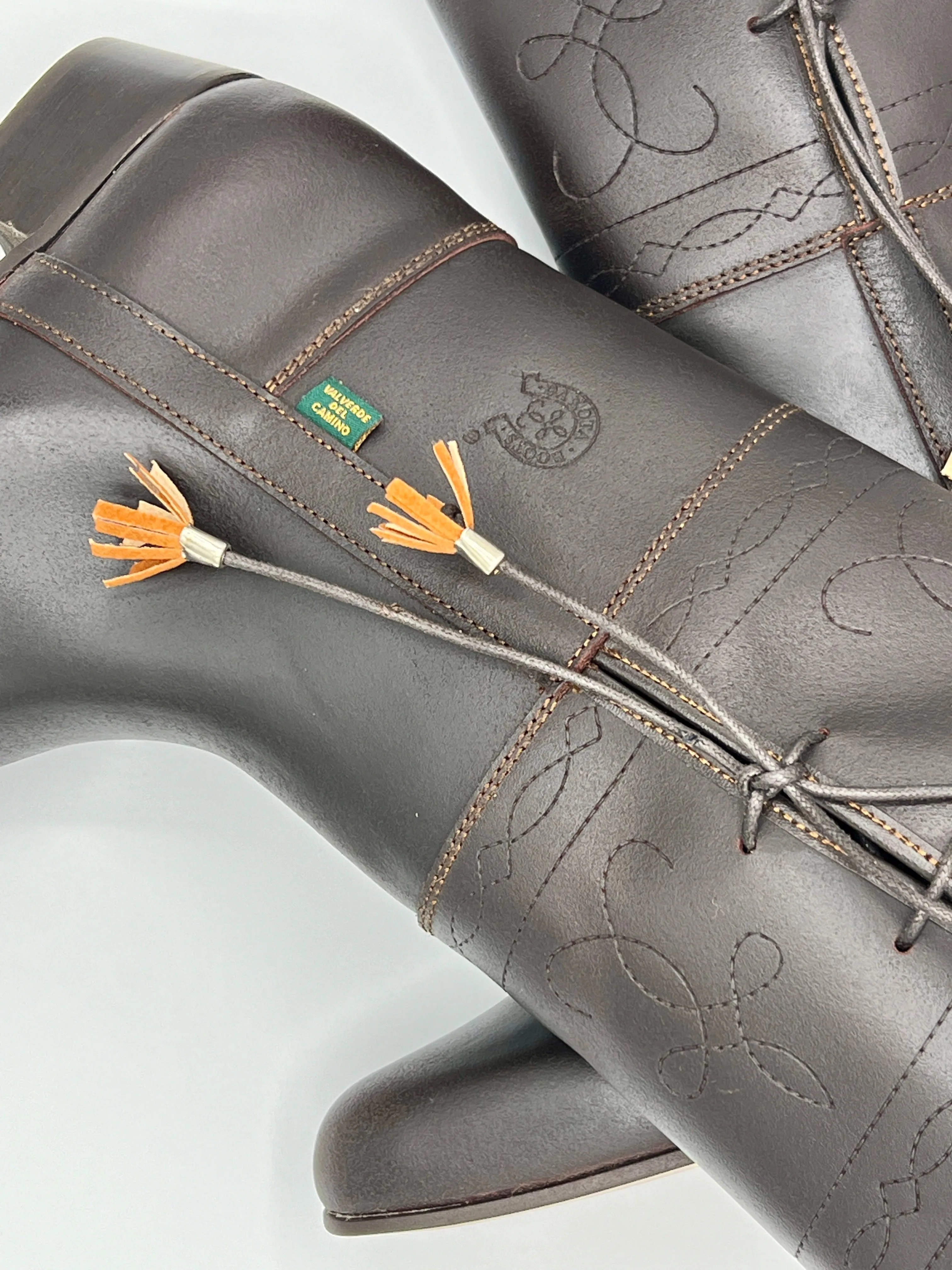 Equestrian Midcalf Leather Boot